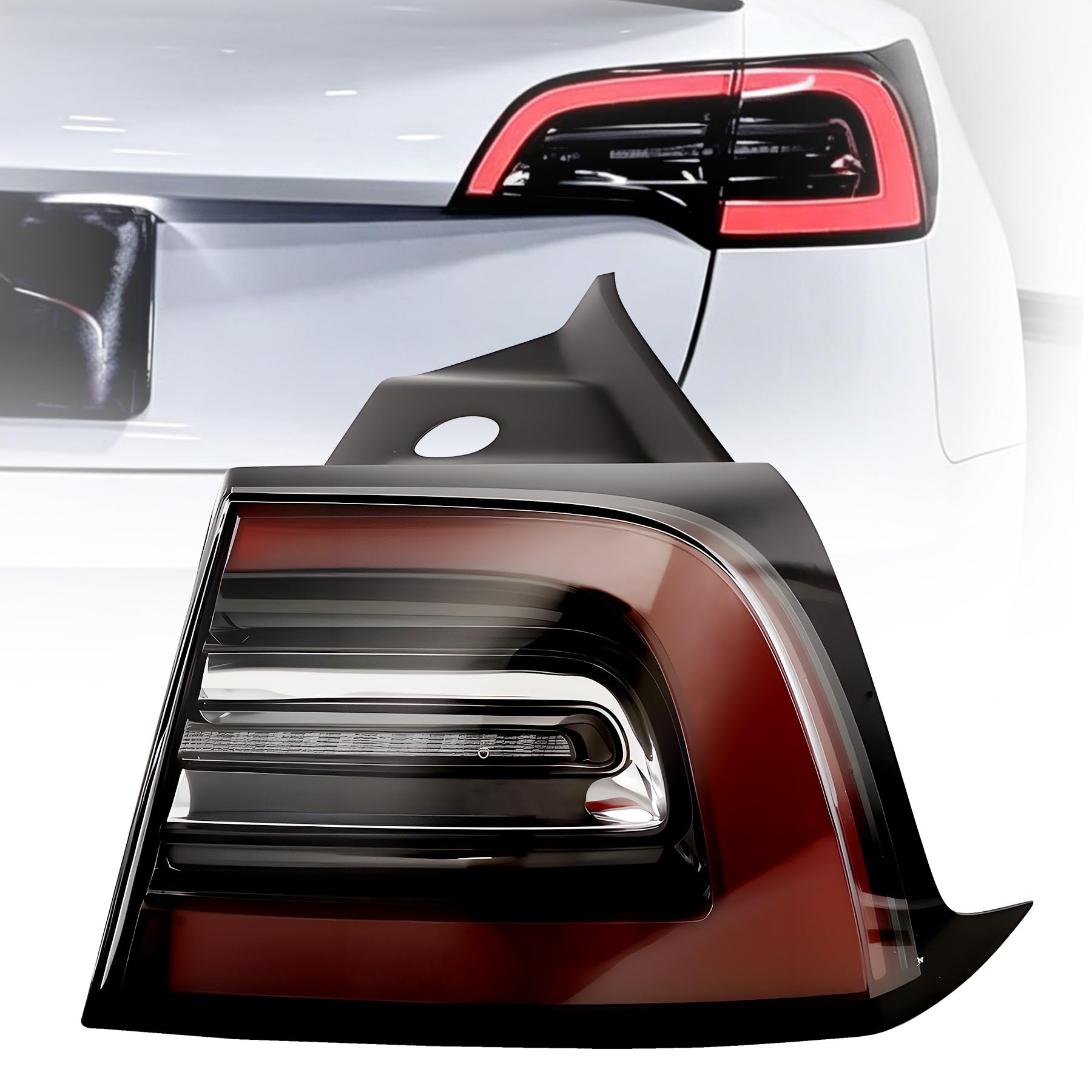 テスラモデル3 テールランプ Amazon.com: Right Tail Light Fits 2017-2021 Tesla Model 3 LED