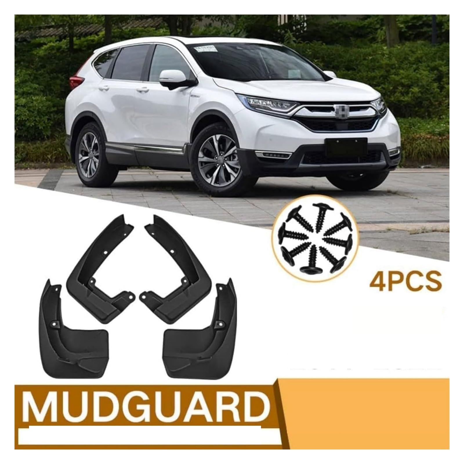 Anteriori Posteriori Parafanghi Set Per CRV 2017-2022 Paraspruzzi Parafango Anteriore Posteriore Protezione Completa Accessori Auto 4 Pezzi