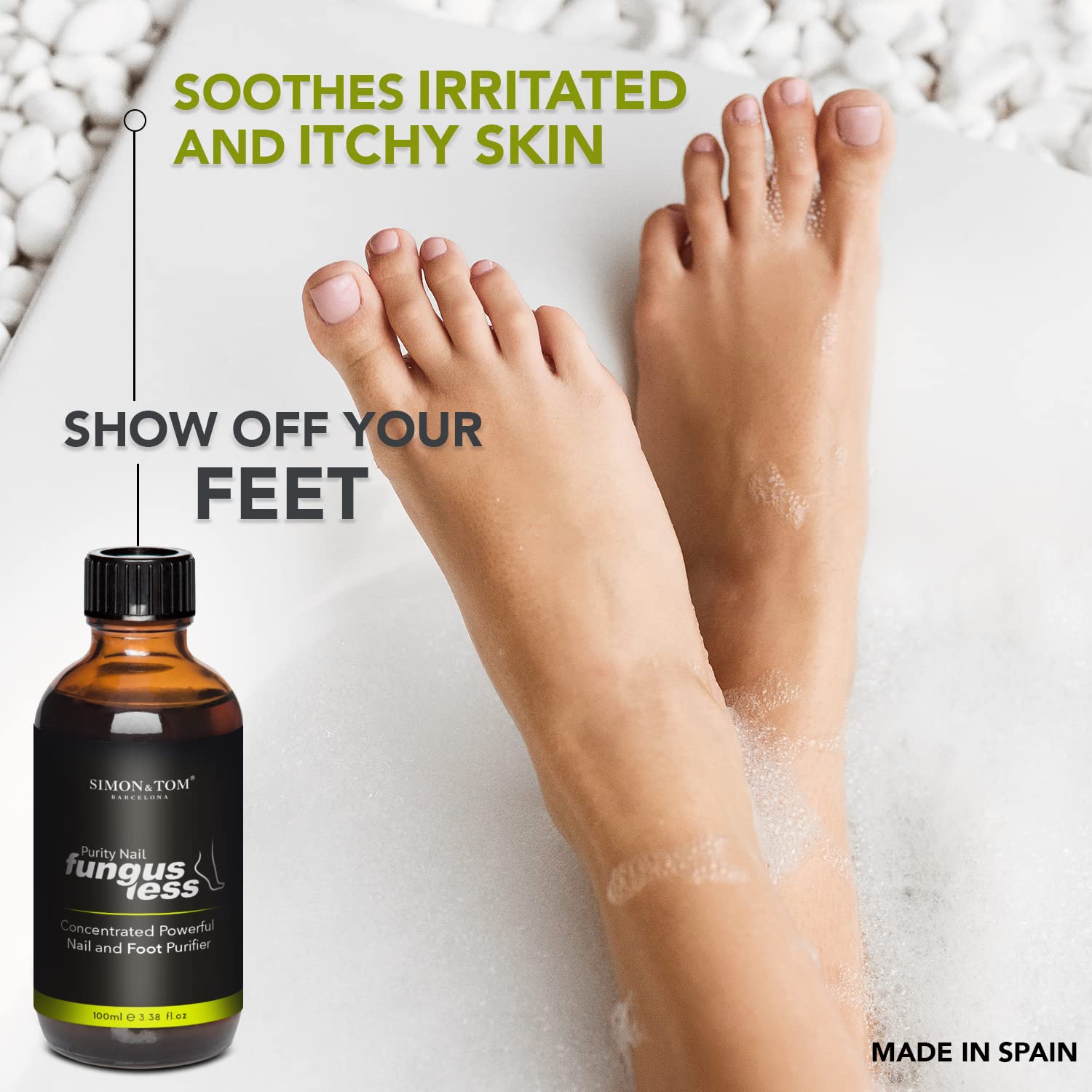 FungusLess Nail and Foot Purifier - Purify, Protect, and Rejuvenate Your Feet - Prevent Bacteria, Athlete's Foot, and Fungus - Image 3