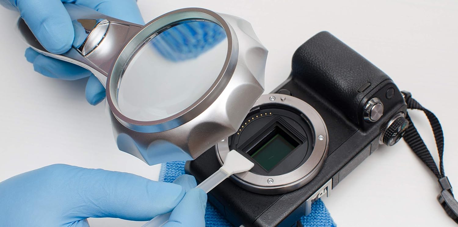 AAWipes APS-C Sensor Cleaning Kit (20 Pack of 24 mm Swabs + Anti Static Sensor Gel Stick + Microfiber Camera Cloths)