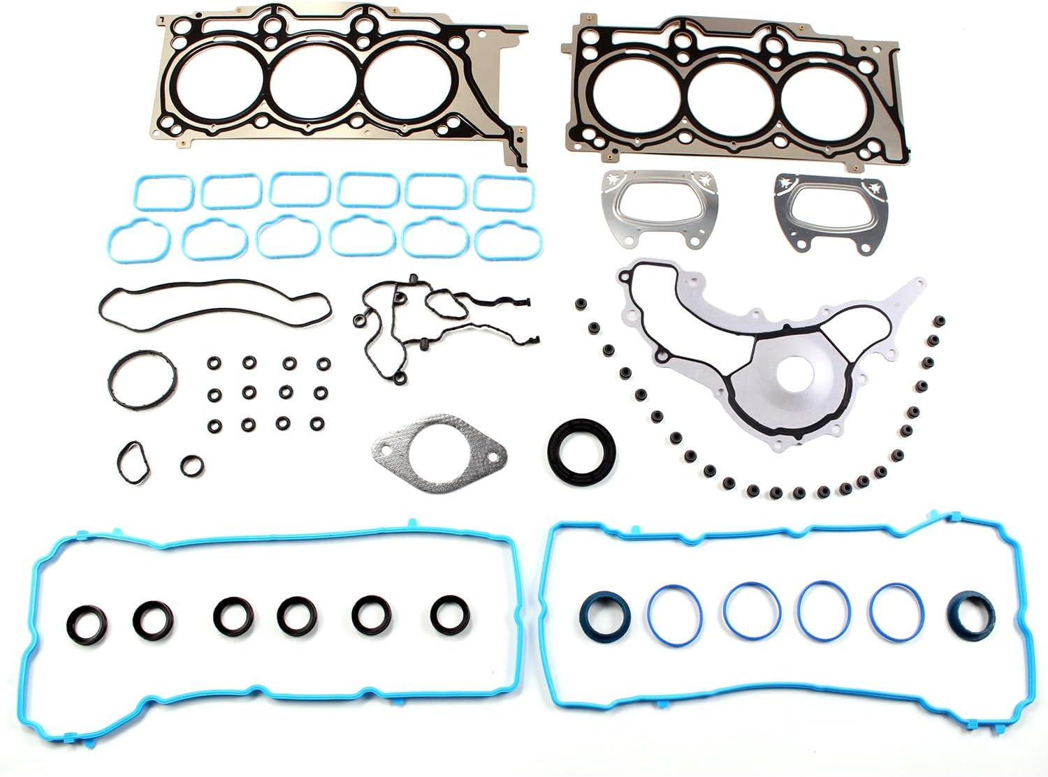 AUCERAMIC HS26541PT CS26541 3.6L Head Gasket Set Fit for 2011-2020 Dodge Avenger Challenger Charger Journey, Chrysler 200 300, Ram 1500 2500 Pentastar, 2011-2015 Jeep Grand Cherokee Wrangler