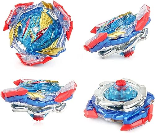 Miniatura 181 de Metal Fusion Games Blade Toy Set Sparking Launcher Grip Bey Battling Top Burst Booster B-122 Starter Geist Fafnir.8'.Ab Left Right Launcher