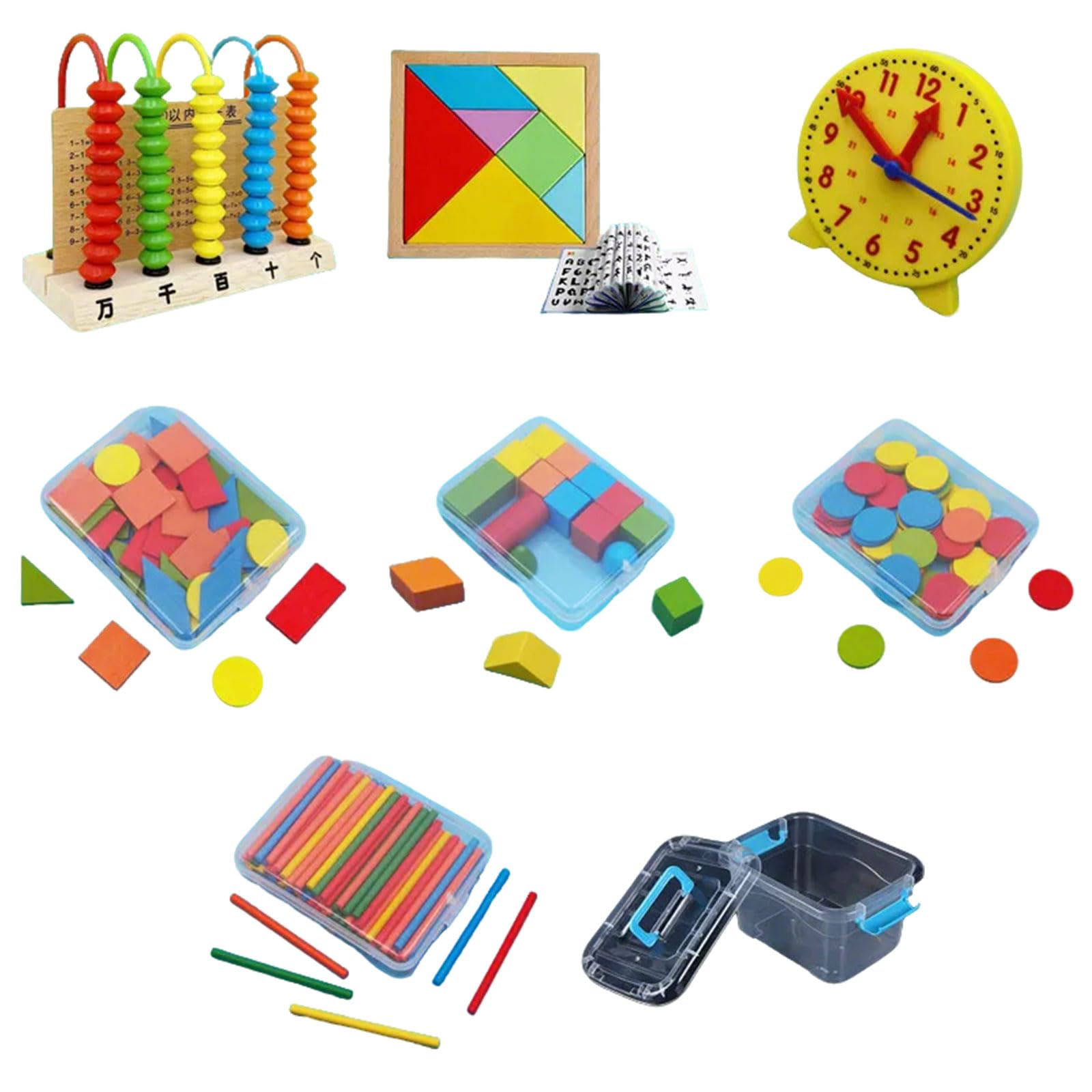 Ttnmrc C Ttnmr Montessori Omplete Math Manipulatives Kit