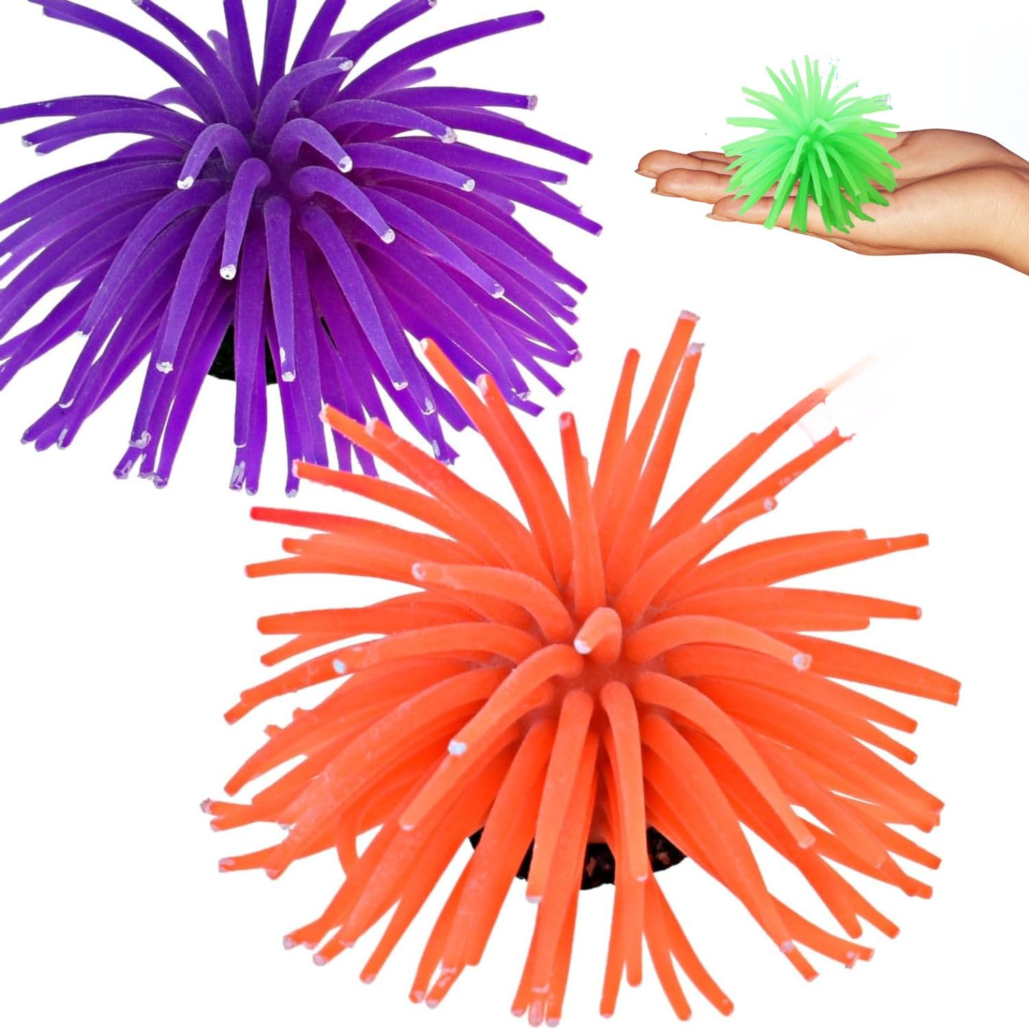 VAYINATO® 2 Pcs Aquarium Underwater Silicone Simulation Artificial Fake Anemone Ornament Fish Tank Decoration Plant (Random Color) by Petzlifeworld (B0CYWF1VRH) Amazon Price History, Amazon Price Tracker