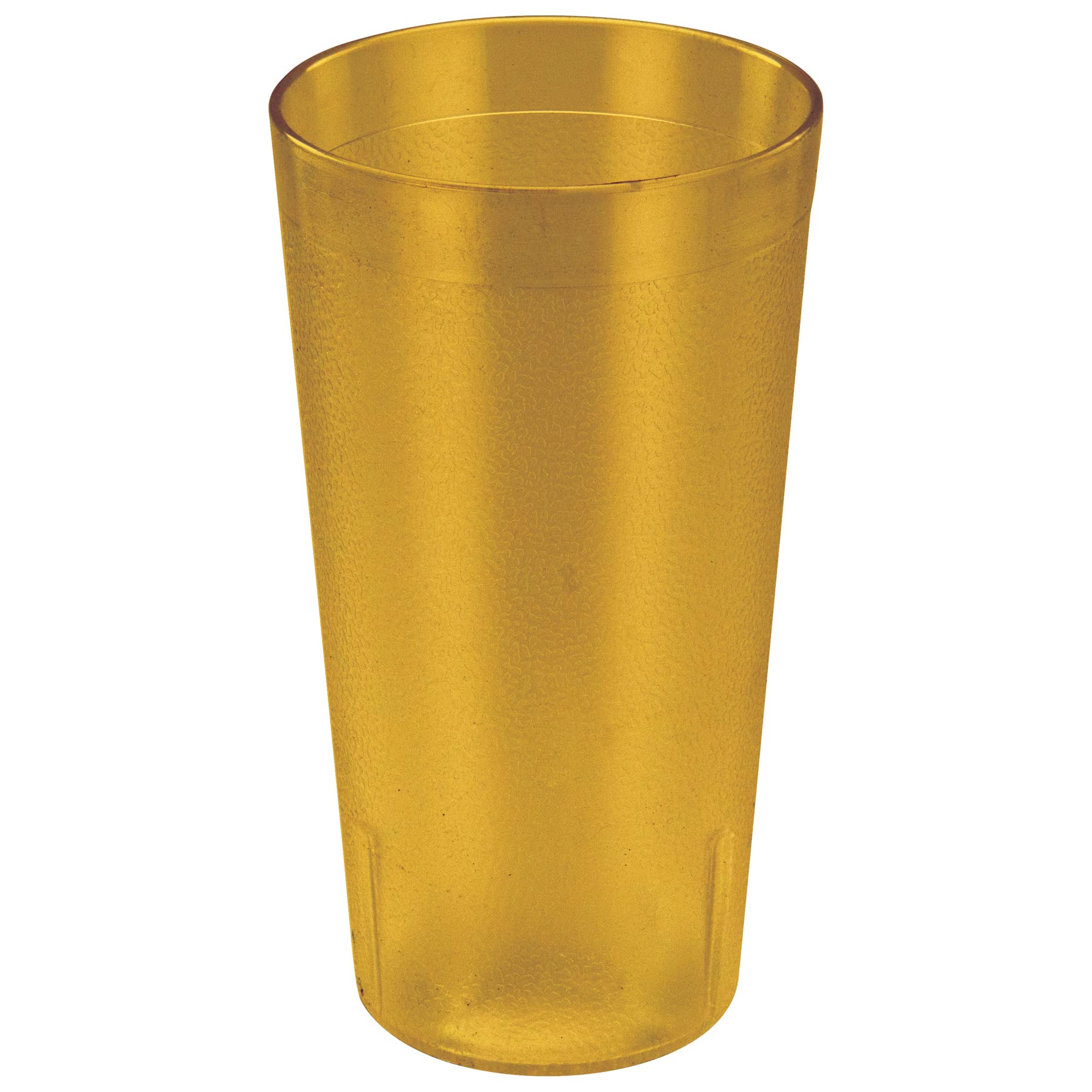 Winco Pebbled Tumblers, 16-Ounce, Amber