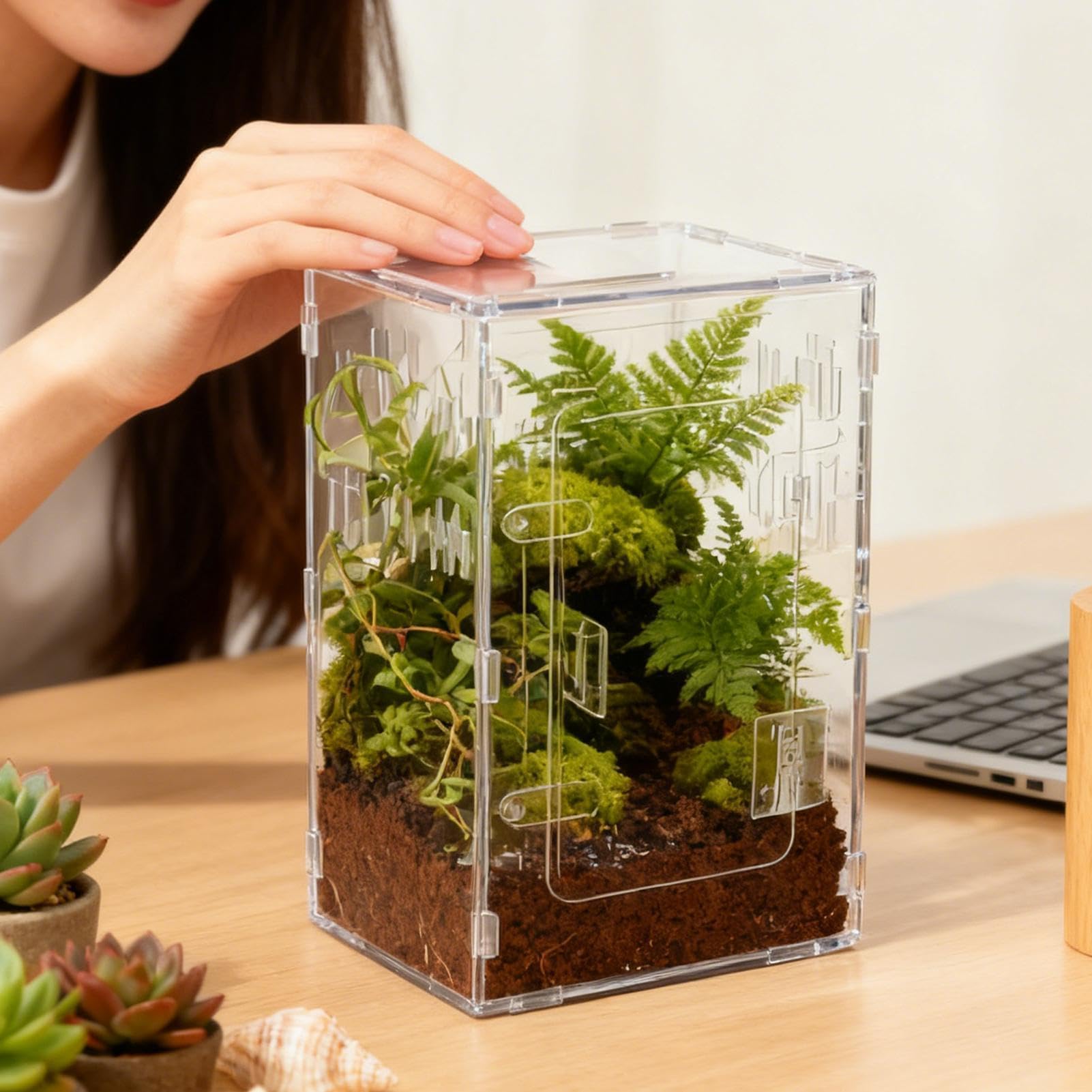 Terrarium Tarantulas Strefa Wspinaczki Akrylowej Przezroczysty