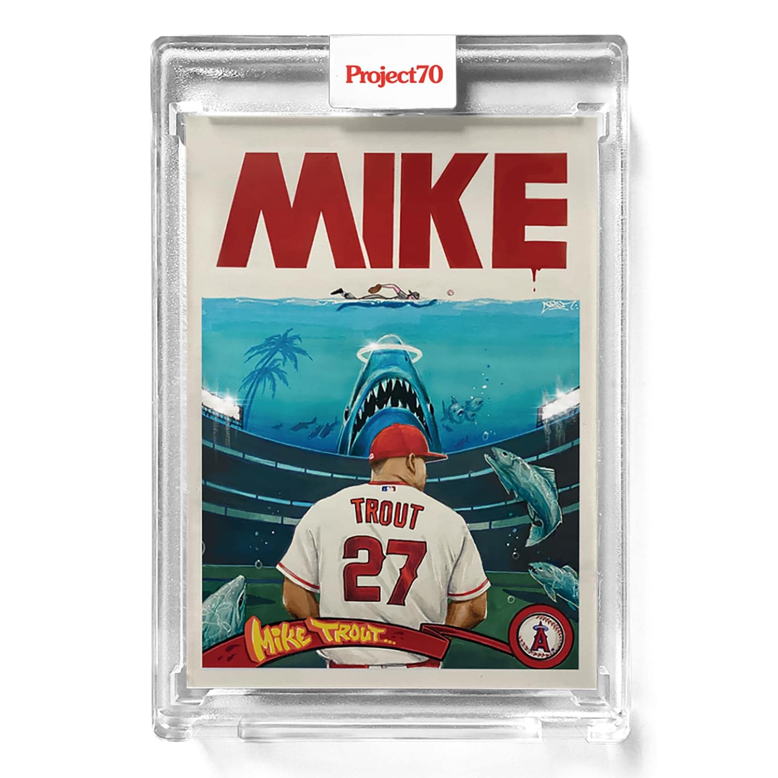Amazon.com: Topps Project70 Card 505 | Mike Trout 2011 by CES