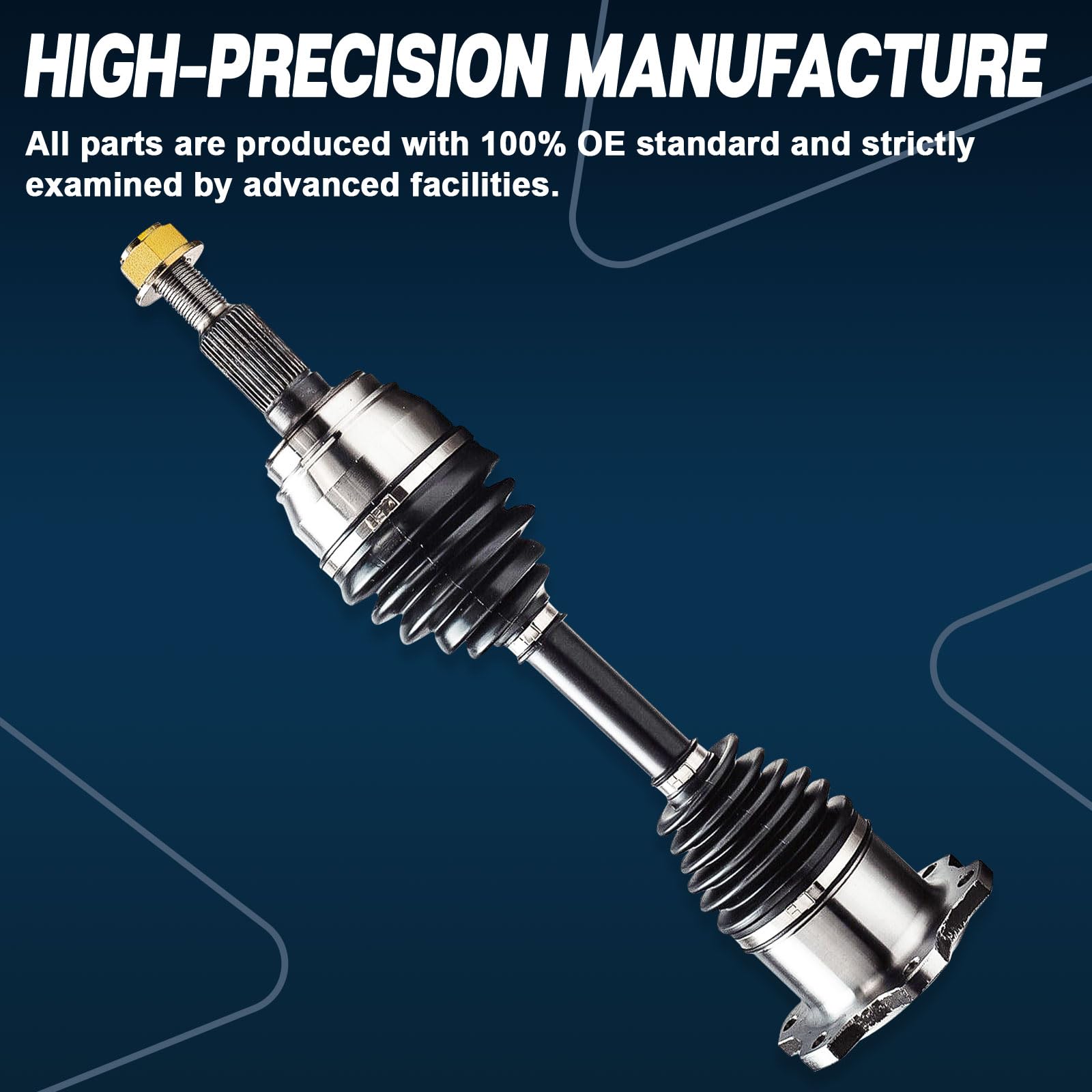 GM Front CV Axle Front CV Axle Set For GM Trucks & SUVs - 4WD Replacement For  Silverado, Sierra, Tahoe, Suburban Cv Axles