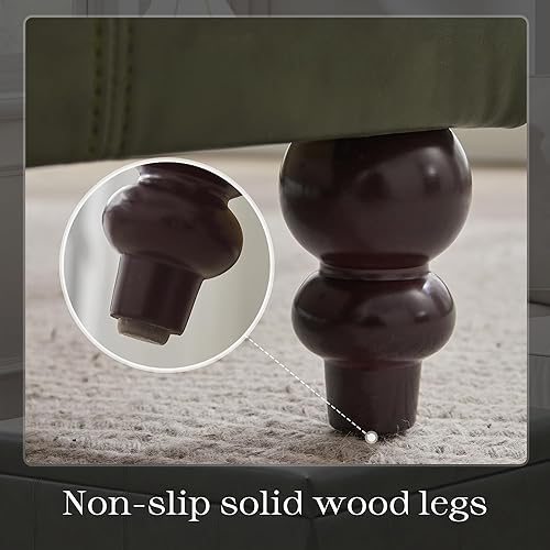 Miniatura 22 de HUIMO Otomana cuadrada de almacenamiento, mesa de centro otomana grande para sala de estar (gris oscuro) Gris oscuro,Negro,Marrón,Gris,Caqui,gris