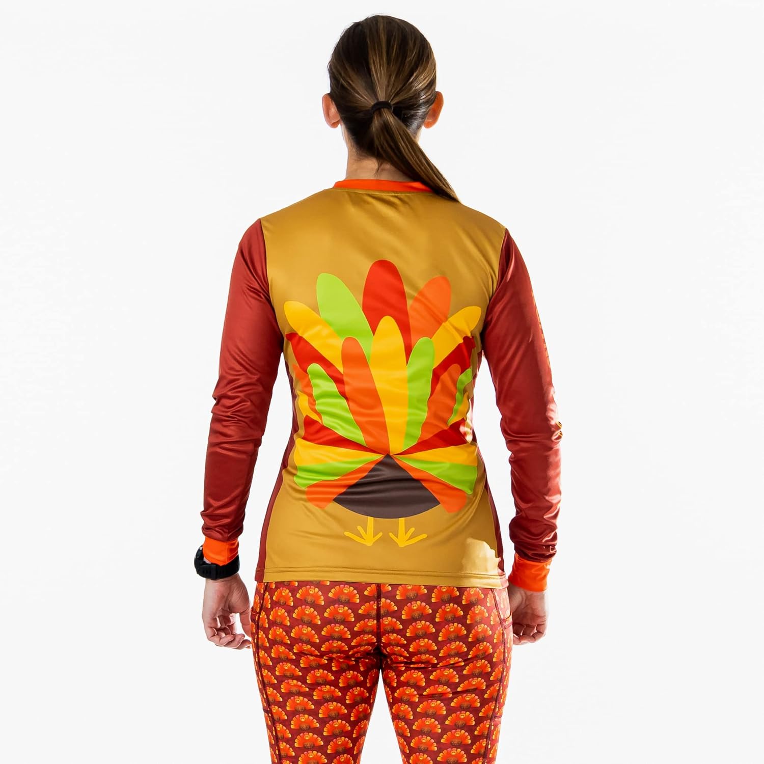 Gone For a Run Runner's Holiday Themed Apparel | Women's Running Long Sleeve Performance Shirt