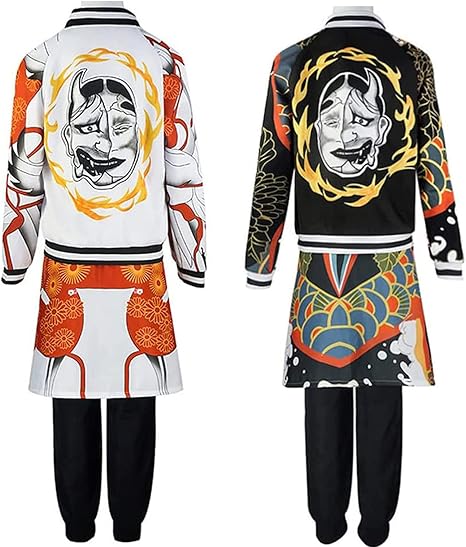 Amazon 東京リベンジャーズグッズ 河田兄弟 河田ナホヤ 河田ソウヤ 双悪 コスプレ衣装 ファスナー アウター 肆番隊隊長 特攻服 男女兼用 コスプレ衣装 ハロウィン クリスマス プレゼント 日常服 アニメ 祭り 学園祭 文化祭 漫遊展 河田ナホヤ 衣装 S アニメ 萌え