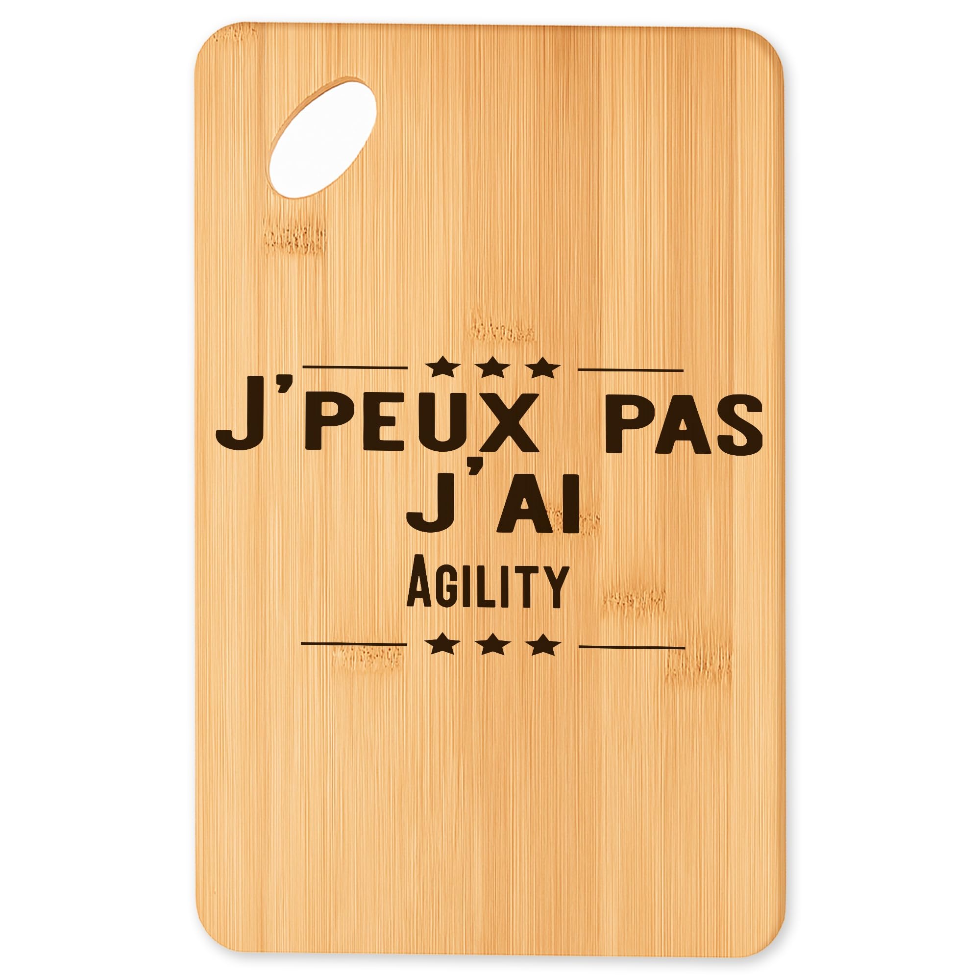 Planche à découper Agility en bambou pour cuisine et apéritif