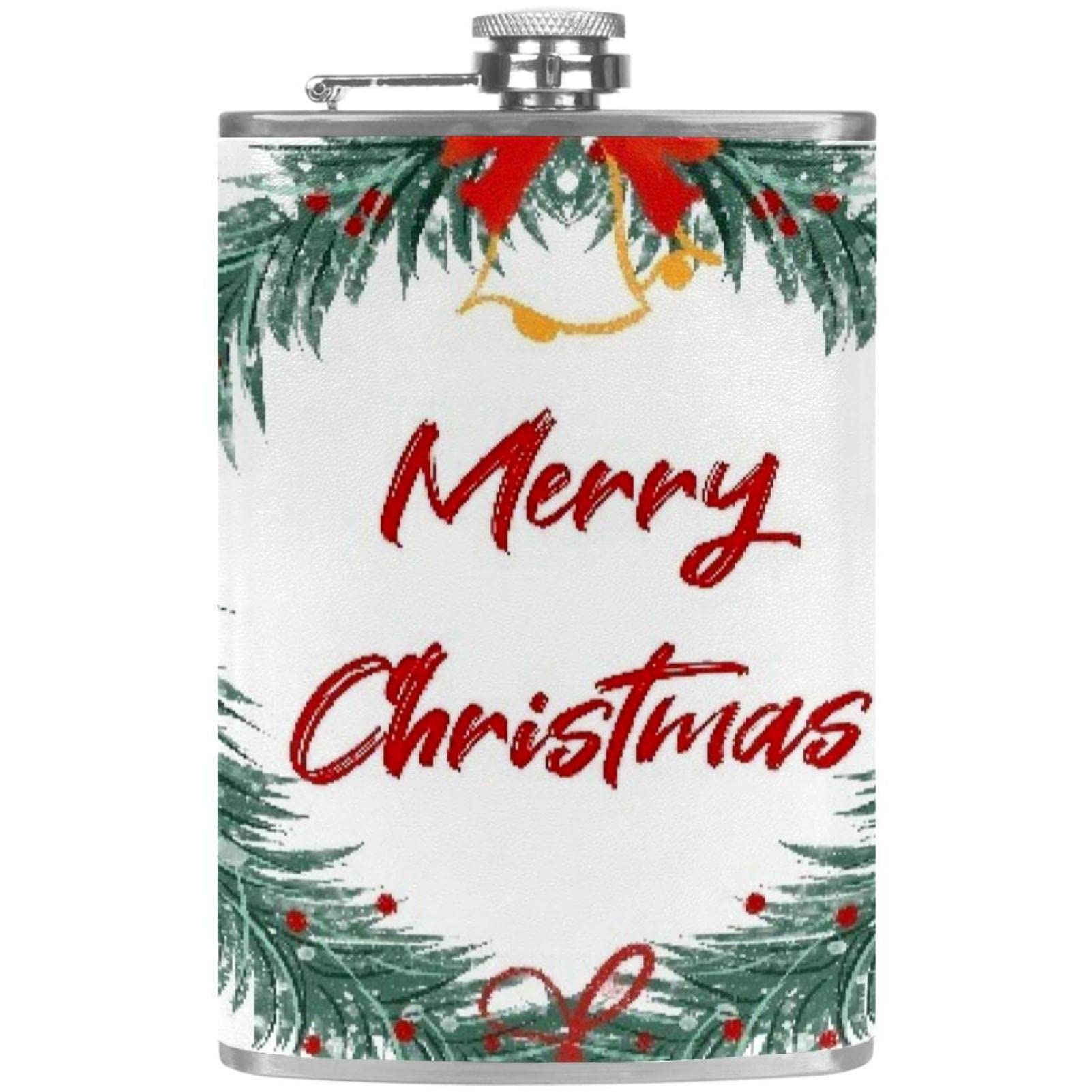 Flasque de Noël pour liqueur idéale pour les soirées d'hiver et balades