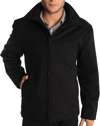 fleece baseball jacket