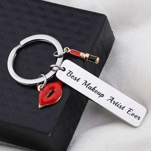 Miniatura 4 de WSNANG - Llavero de maquillaje, ideal como regalo de salón de belleza para mujer