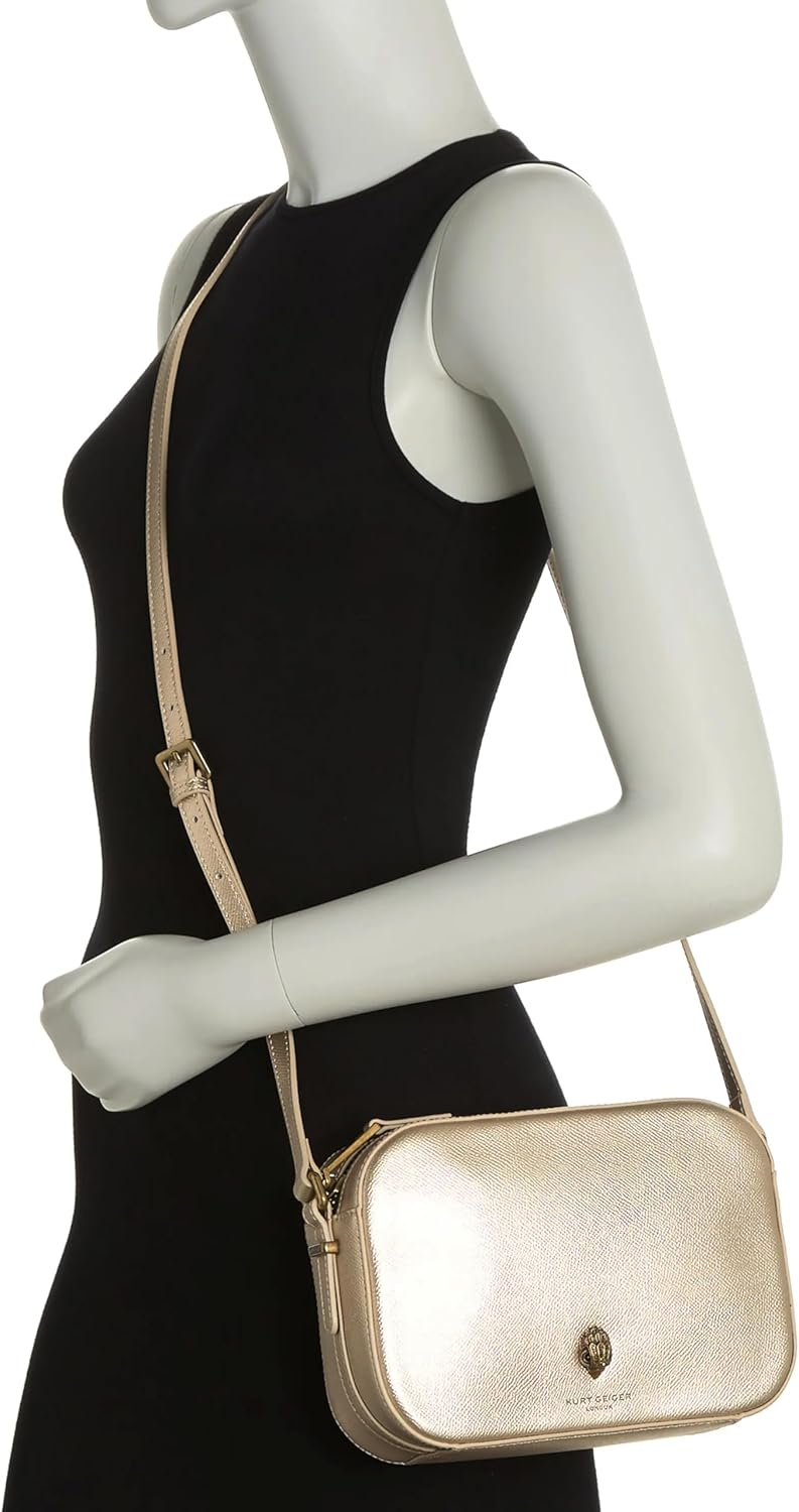 Kurt Geiger Women’s Richmond Leather Camera Bag Crossbody - Image 5