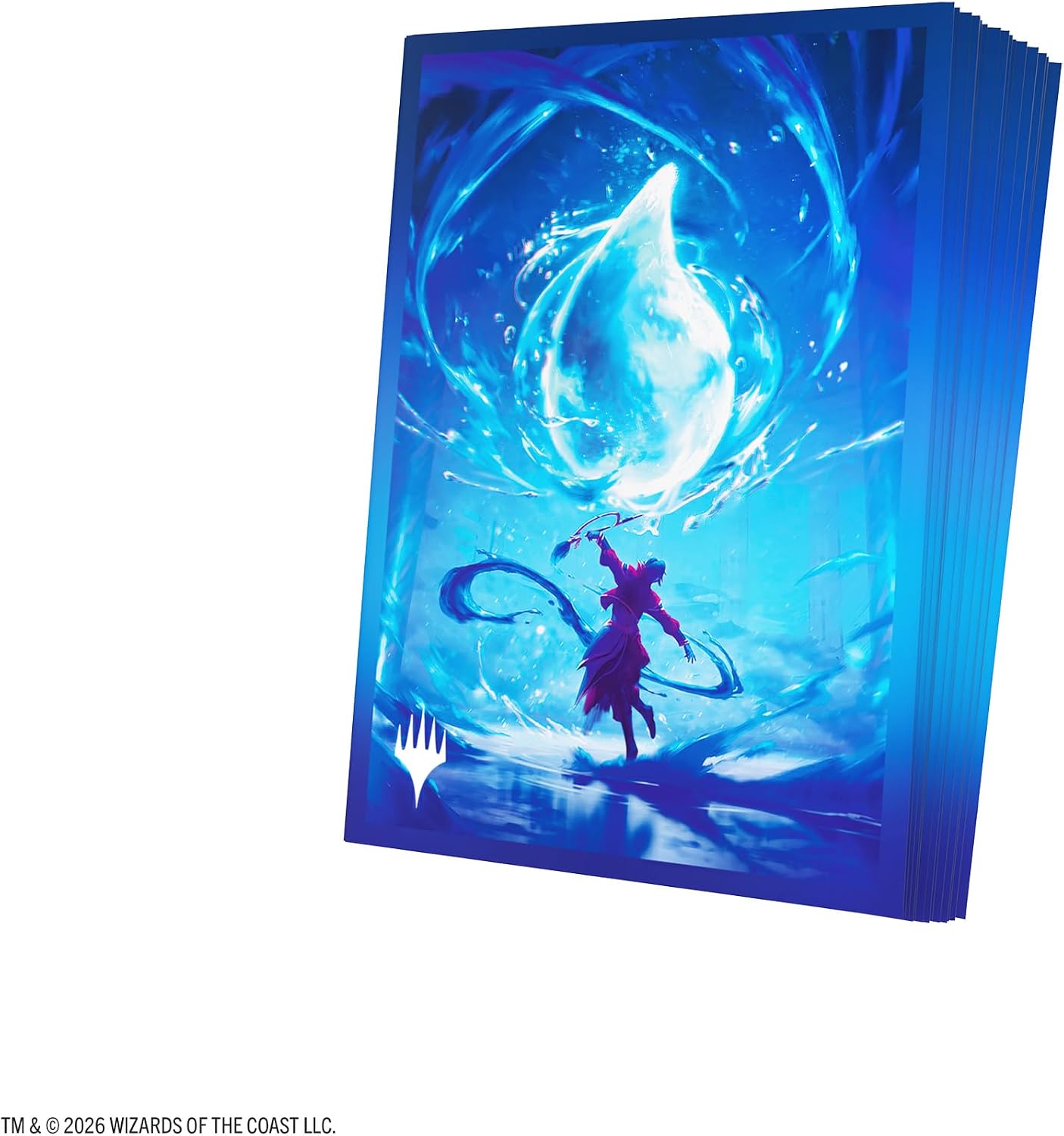Gamegenic Magic: The Gathering Secrets of Strixhaven Premium Art Sleeves - 105 Matte Textured Card Sleeves with Full-Color Artwork, Tournament-Ready & Plastic-Free Packaging