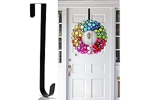 ZYSUN 12 Inch Wreath Hanger Door Decor Hook for Indoor Welcome Sign
