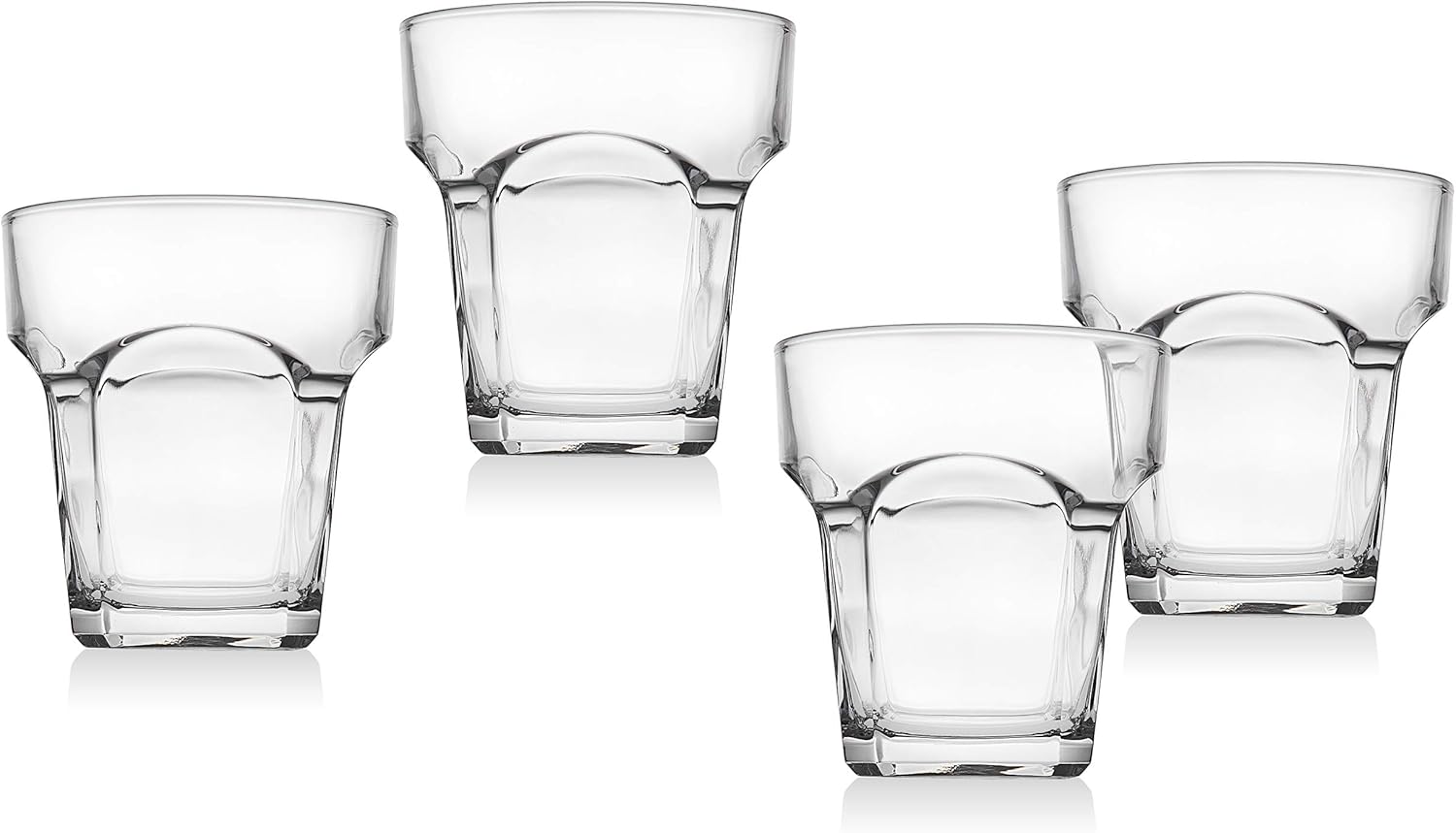 Wееklу Tор Sаlе Godinger Old Fashioned Glasses, Beverage Cups, Italian Made - 9oz, Set of 4