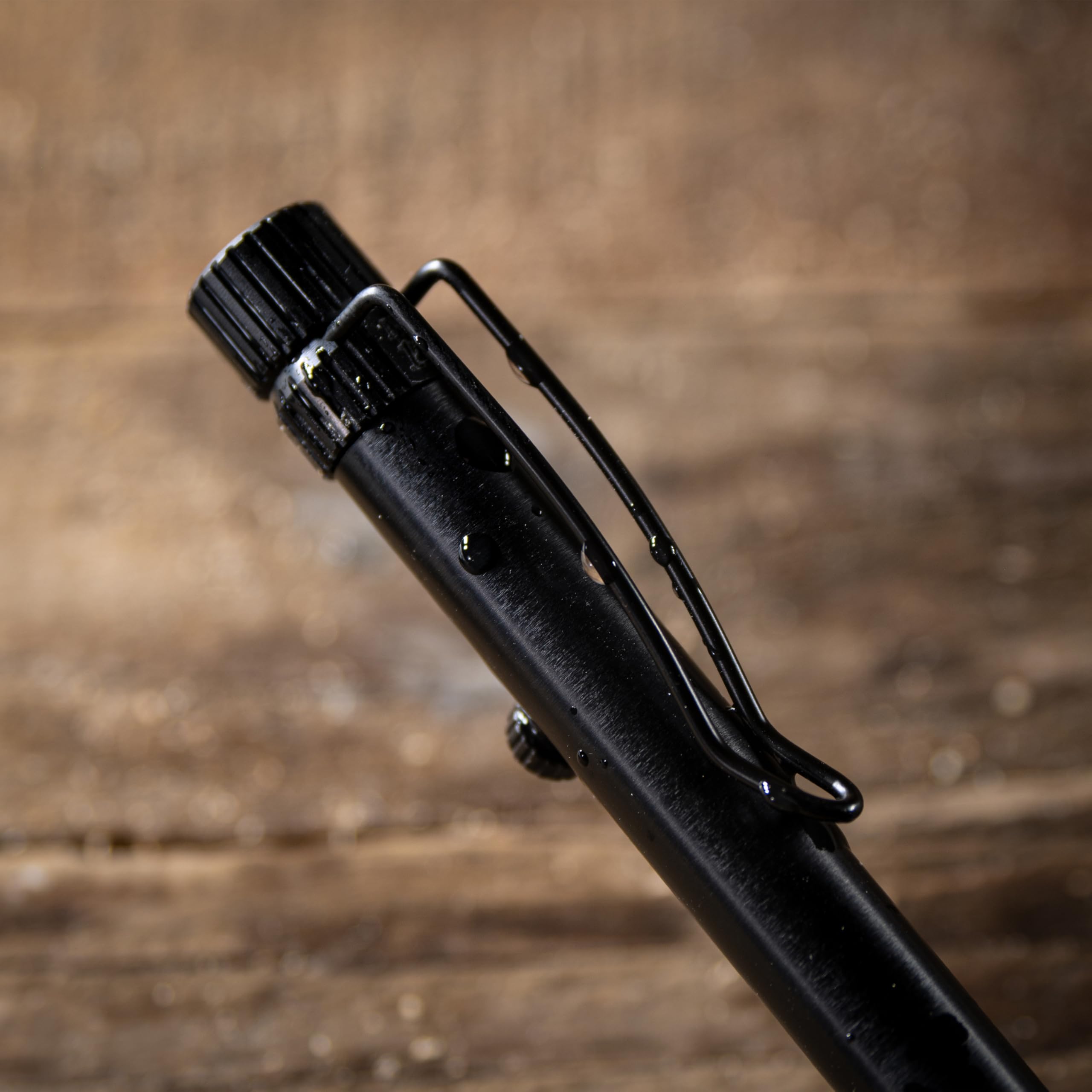 Rite in the Rain Wetterfester Bolt-Action Metallstift schwarz matt Tinte schwarz (Nr. BK16) | Kugelschreiber