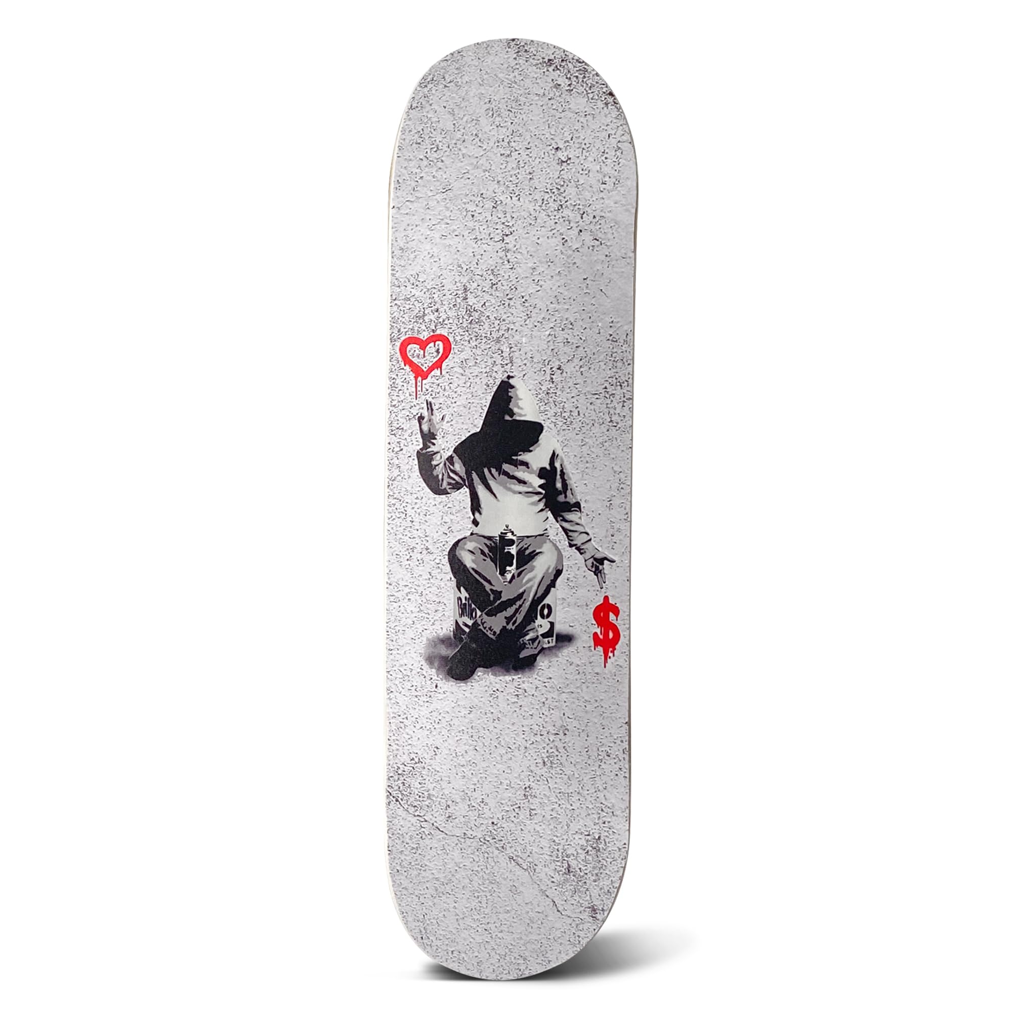 スケートボード BANKSY SKATEDECK LOVE IN THE Skateboard Amazon.com: Skateboard Canvas Wall Art – Banksy Love or