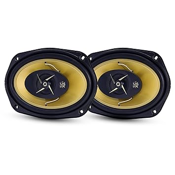 GoMechanic Premium Sonus 3 260W Wired Coaxial Woofer - Gold