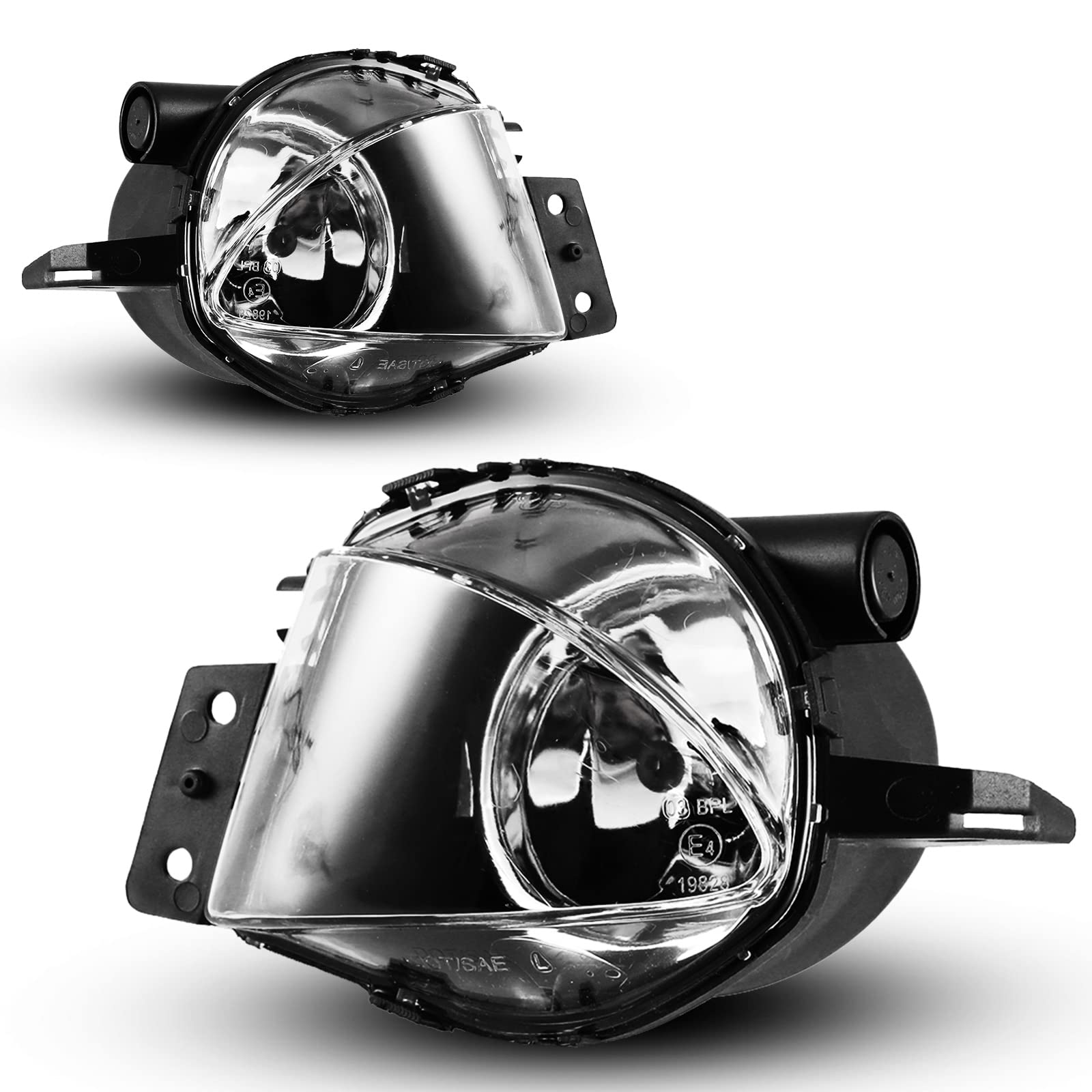 Fog Lights For BMW E90 3 Series (2006-2009) - 55W H11 Bulbs, Pair, Direct Fit For 323i, 325i, 328i, 335i Models - View #11