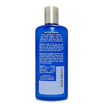 Tend Skin Solution for Razor Bumps and Ingrown Hair, 8 Oz | Solution for Unsightly Razor Burns, Post Shaving and Waxing Toner, Made in USA