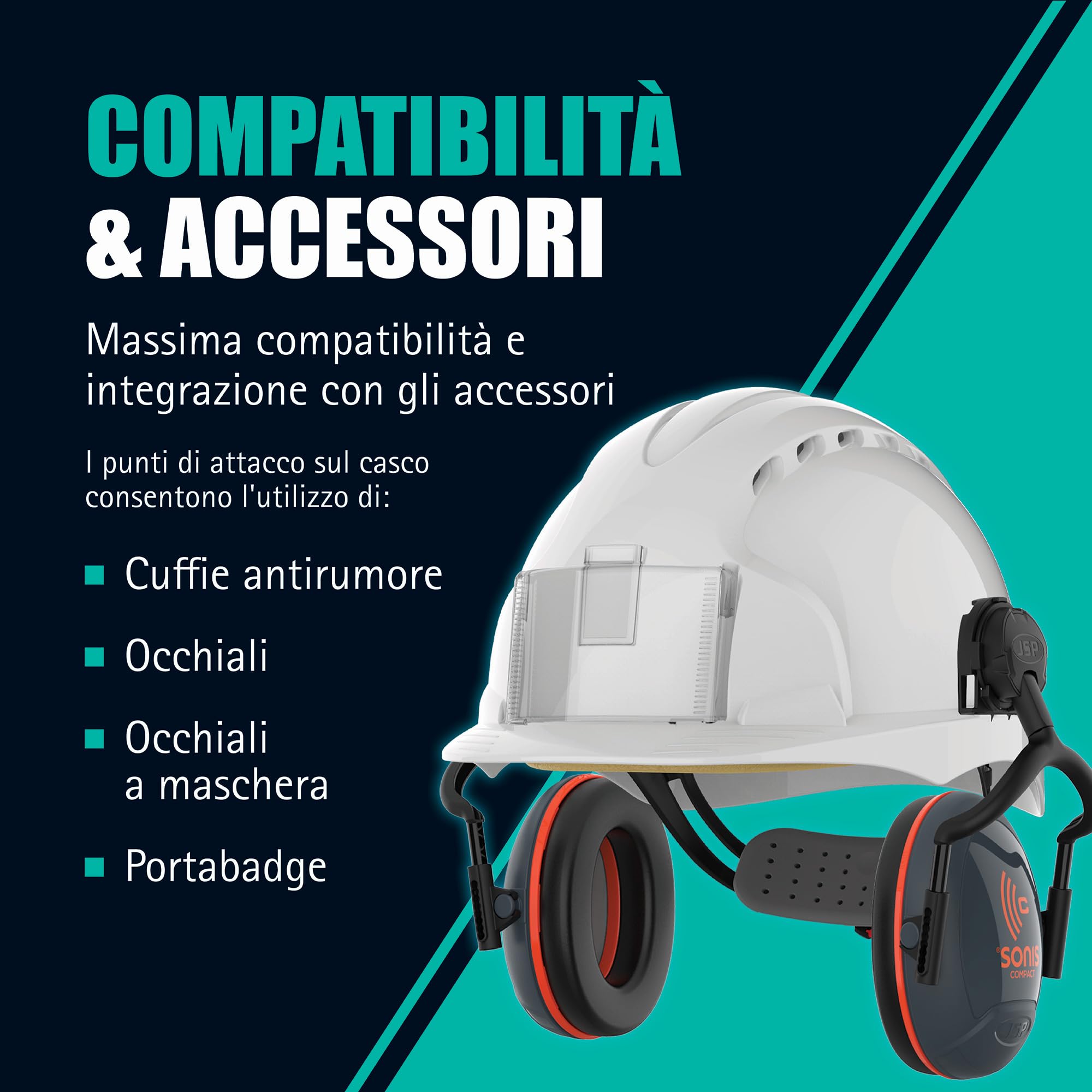 JSP EVO®3 Safety Helmet - Wheel Ratchet - Vented