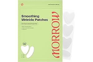 Morrow Beauty Peptide-Infused Smoothing Wrinkle Patches: Age-Defying Facial Stickers for a Radiant Complexion