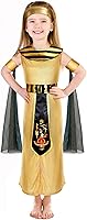 Vista 1 de Bencailor Disfraz egipcio de Halloween para niña, disfraz de princesa del antiguo Egipto para niña