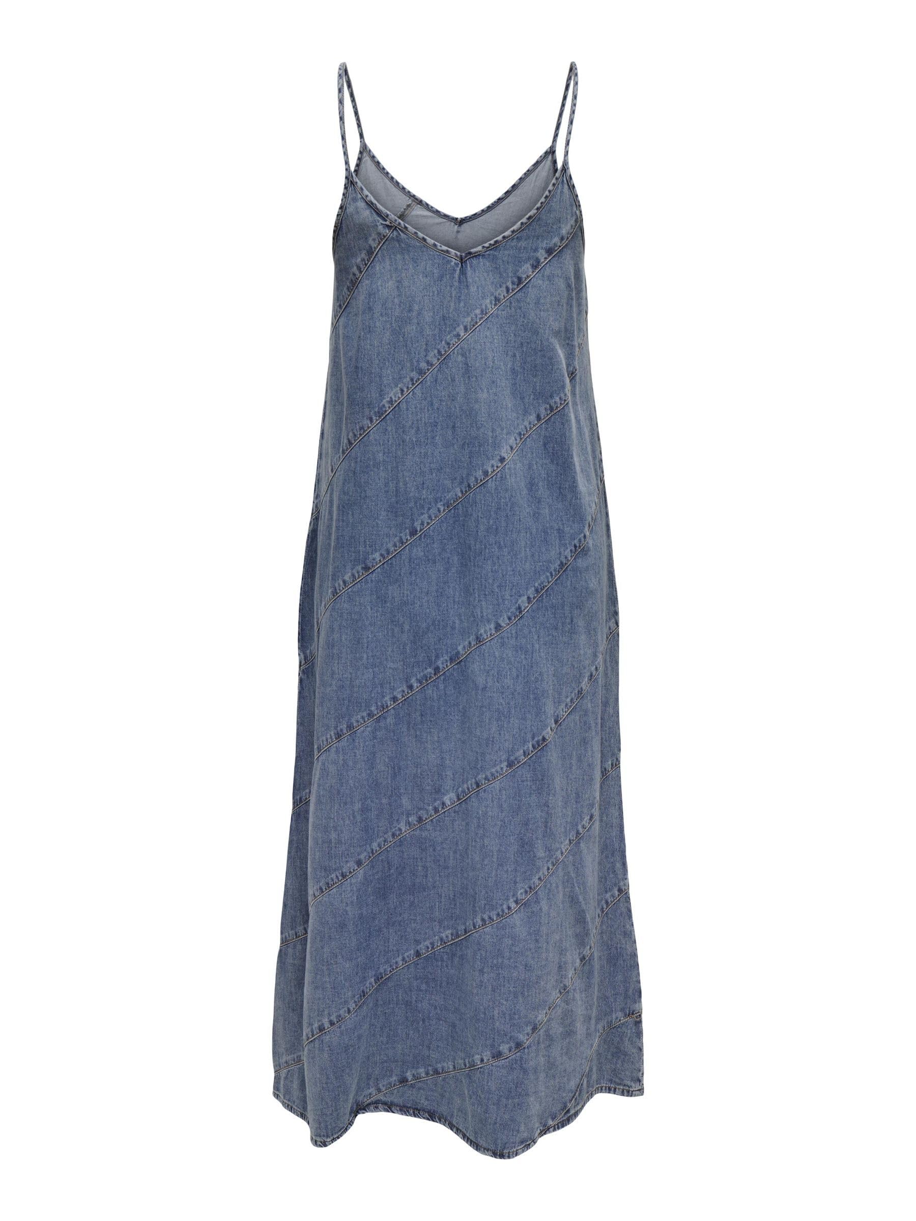 Only Onldia SL Cut DNM Dress Yok344 Noos Robe Courte Femme (Lot de 1)