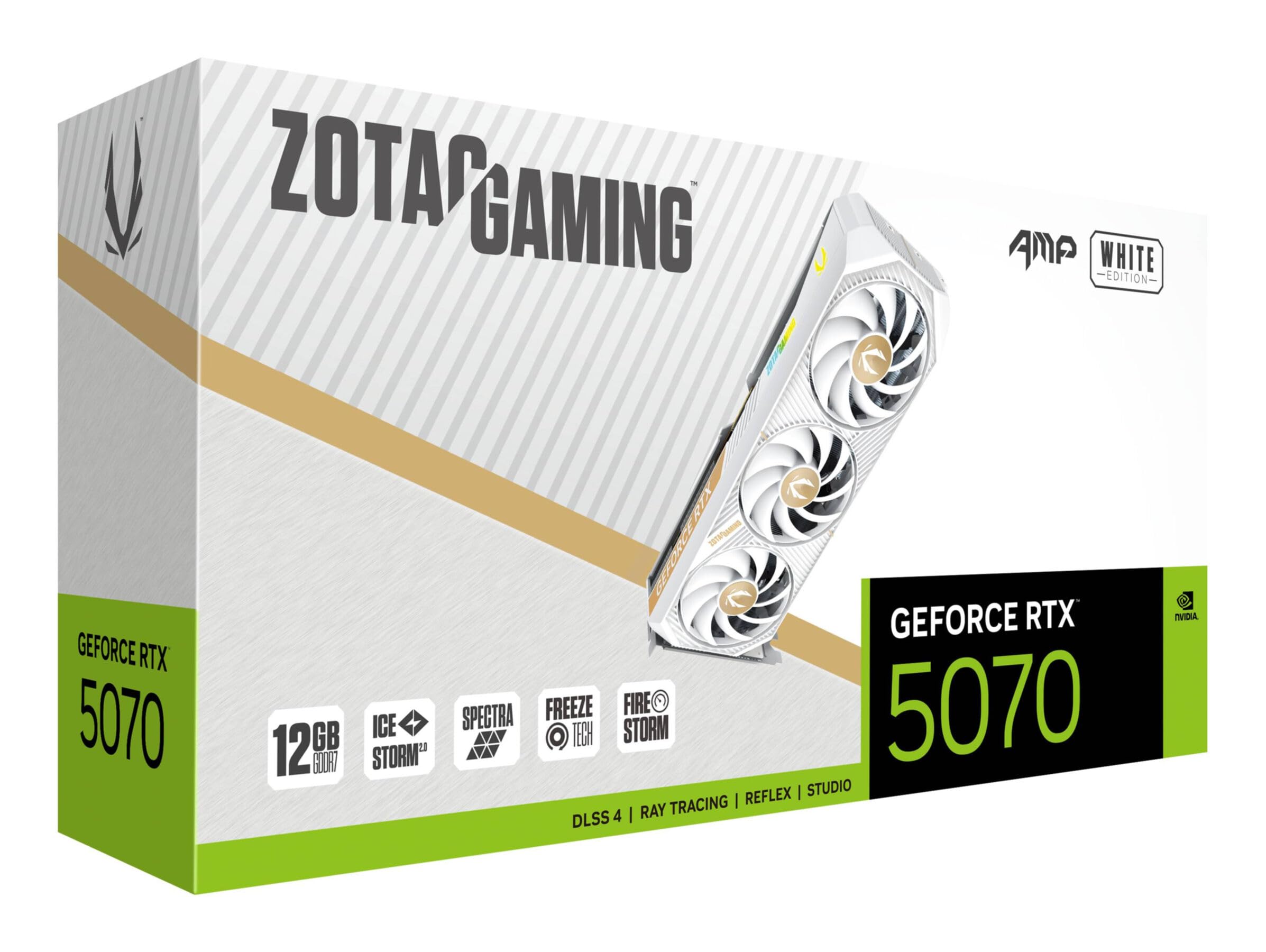 Zotac RTX 5070 AMP White ED 12GB GDDR7 HDMI 3xDP