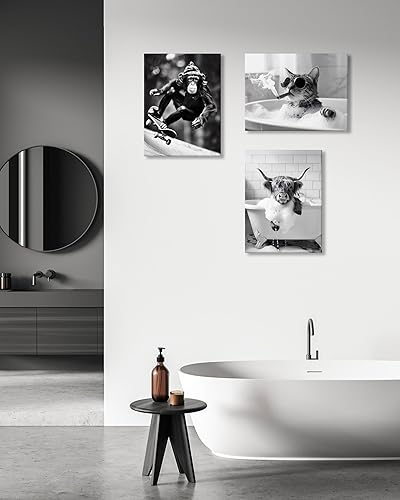 Miniatura 4 de HesenDot MT-103 - Póster de aura de 12 x 16 pulgadas, póster retro degradado, impresión psicodélica, póster de los años 70, impresiones de