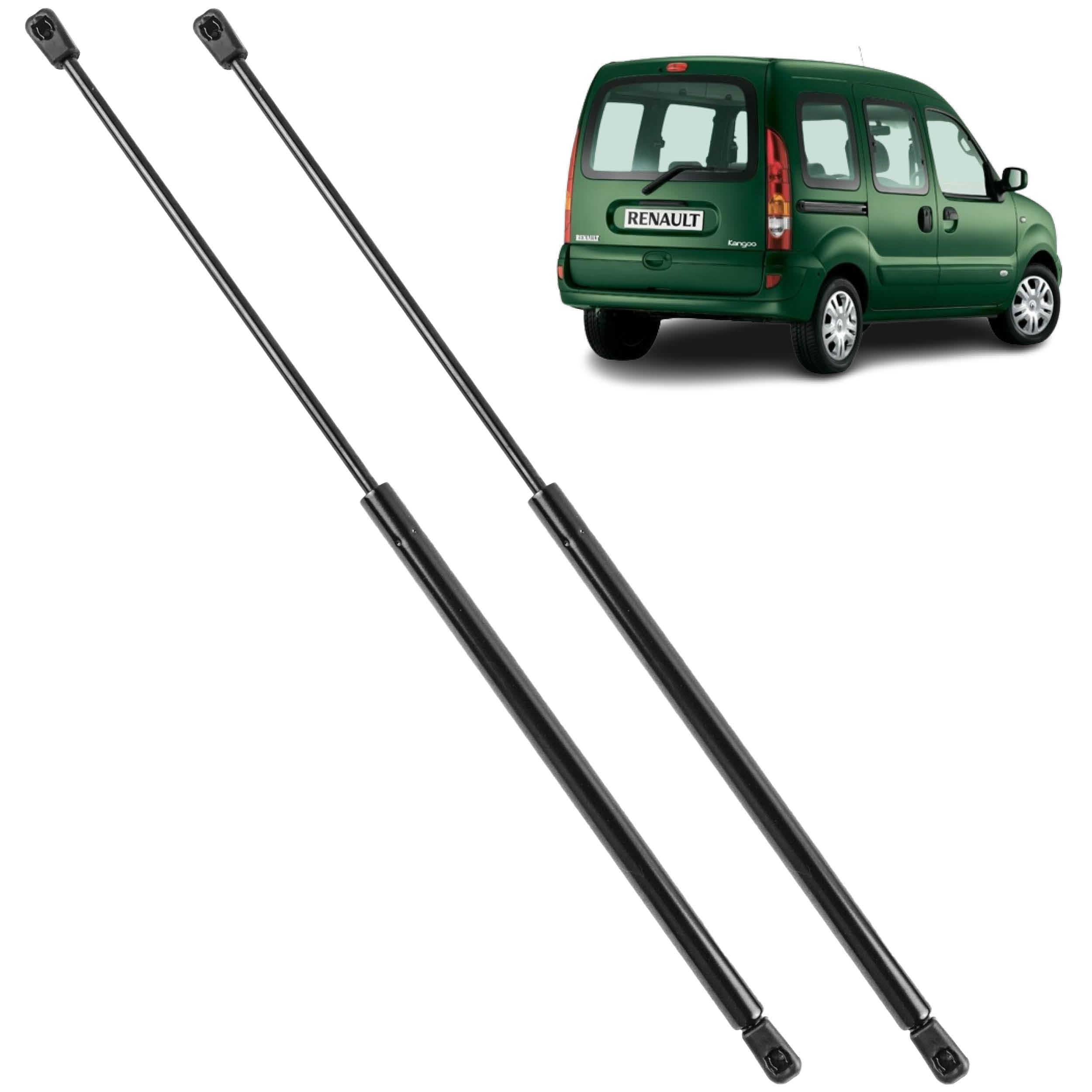 2 verins de coffre compatibles pour Kangoo 1 et Kubistar (1997-2010) Vérins de hayon | 7700303186, 7700303139