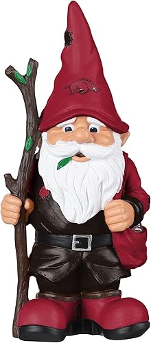 Miniatura 6 de FOCO NCAA Unisex Adulto NCAA College Team Logo Holding Stick Garden Statue Outdoor Gnomo