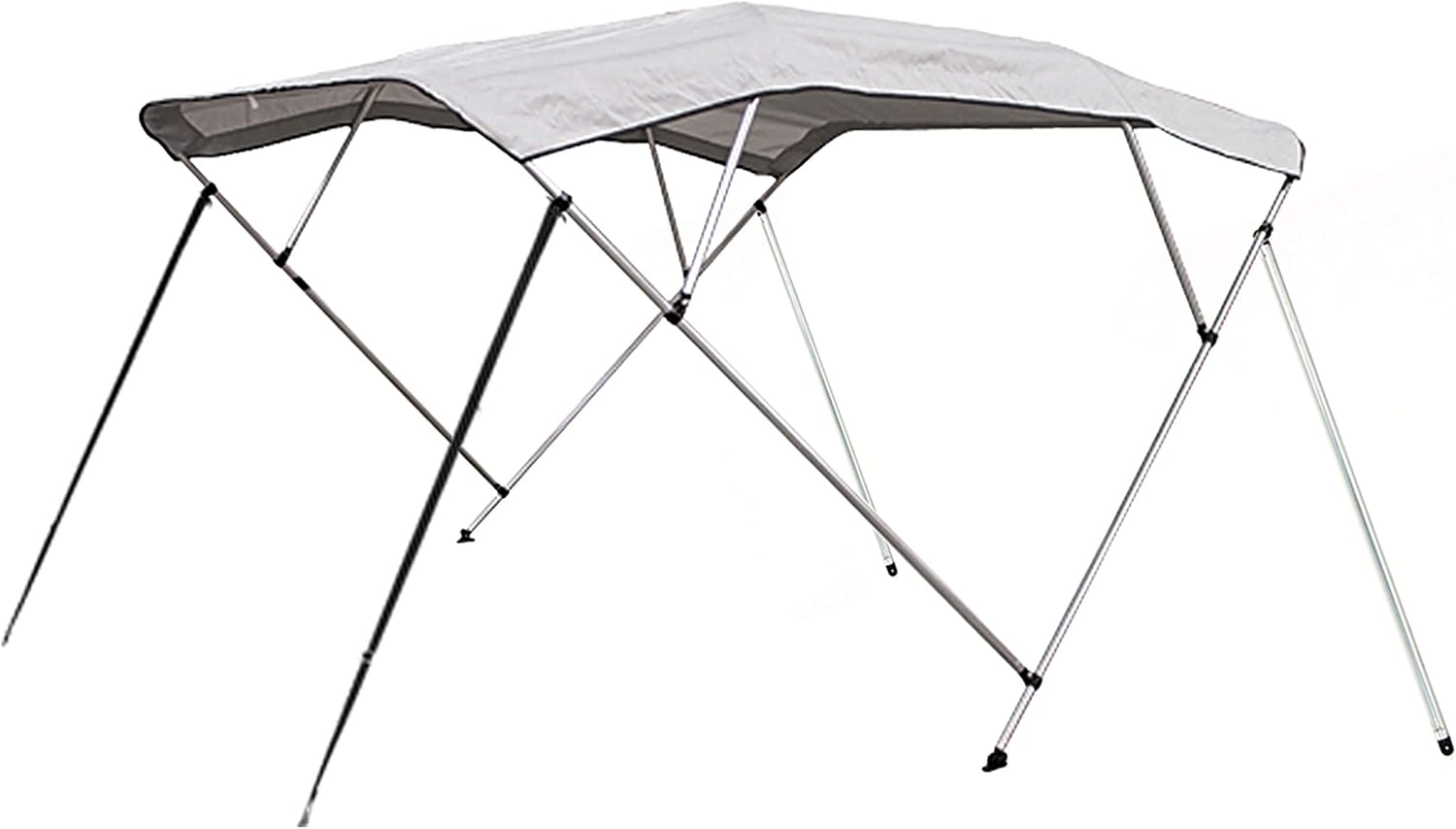 Best Choice Products SKY1407 600D UV 4 Bow Bimini Waterproof Top Boat Cover (New 91"-96" 8')