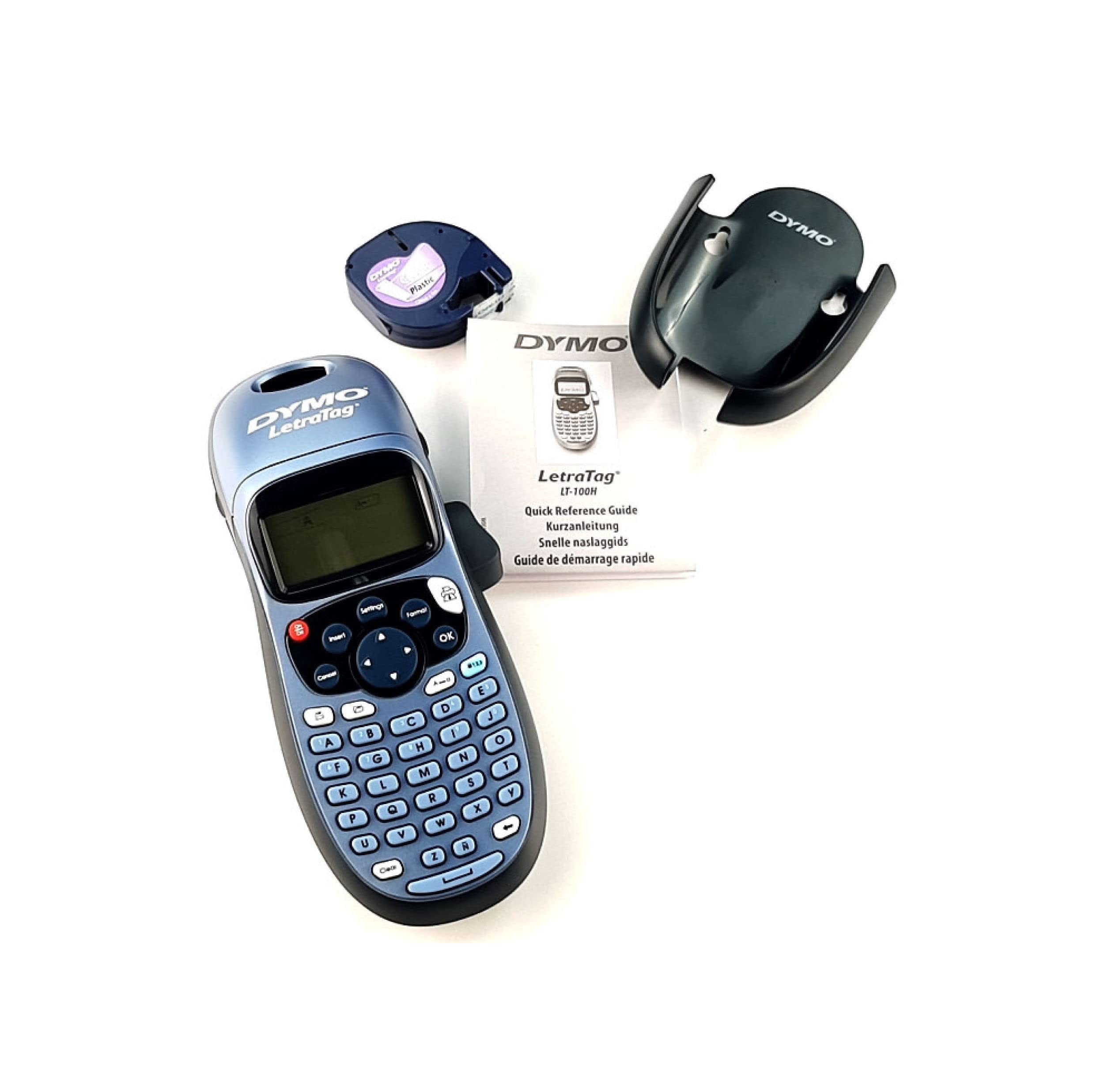 Dymo LetraTag LT-100H Plus Etichettatrice Portatili, Tastiera ABC
