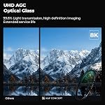 K&F CONCEPT 40.5mm UV Lens Filter | HD MCUV Scratch-Resistant Ultraviolet Protection Filters for DSLR Camera Lens Nanotech Coatings (Nano-X Series)