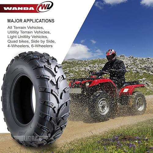 Vista 89 de WANDA P373 Juego de 4 neumáticos para ATV/UTV