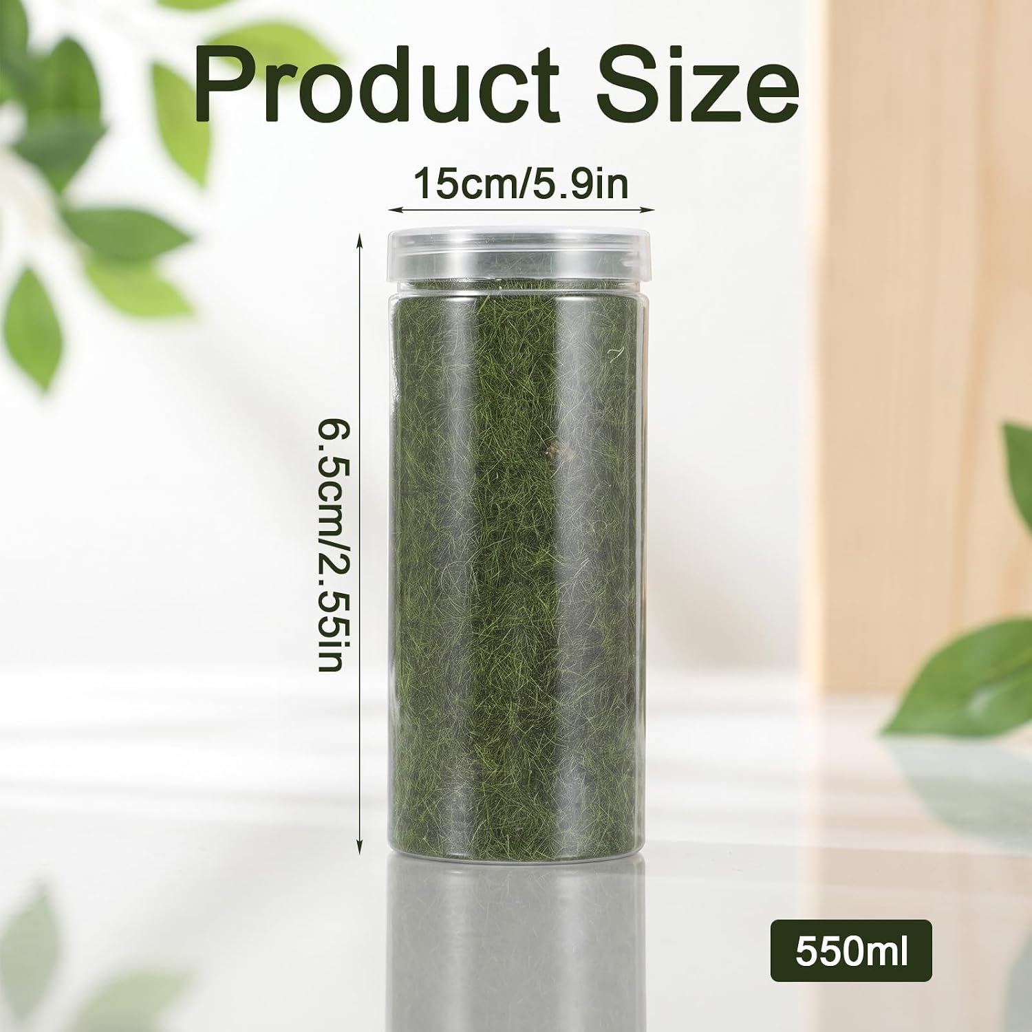 Static Grass, Nylon Simulated Moss Flocking Powder Artificial Grass Powder