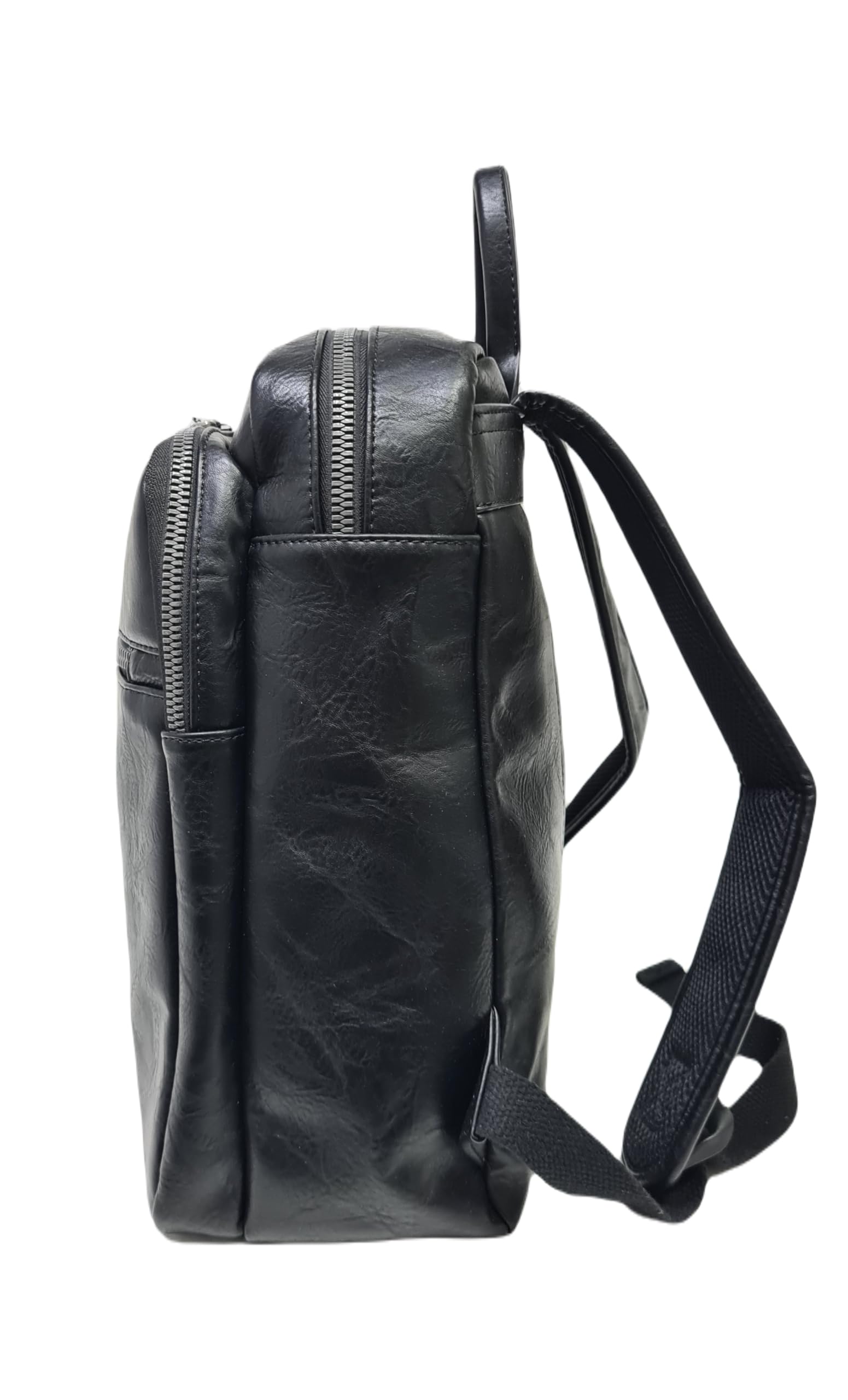 COVERI COLLECTION Zaino in Ecopelle, Dimensioni 37x29x11 cm, Ampio Scomparto con Zip, Porta Computer, Colore ART.5070-8