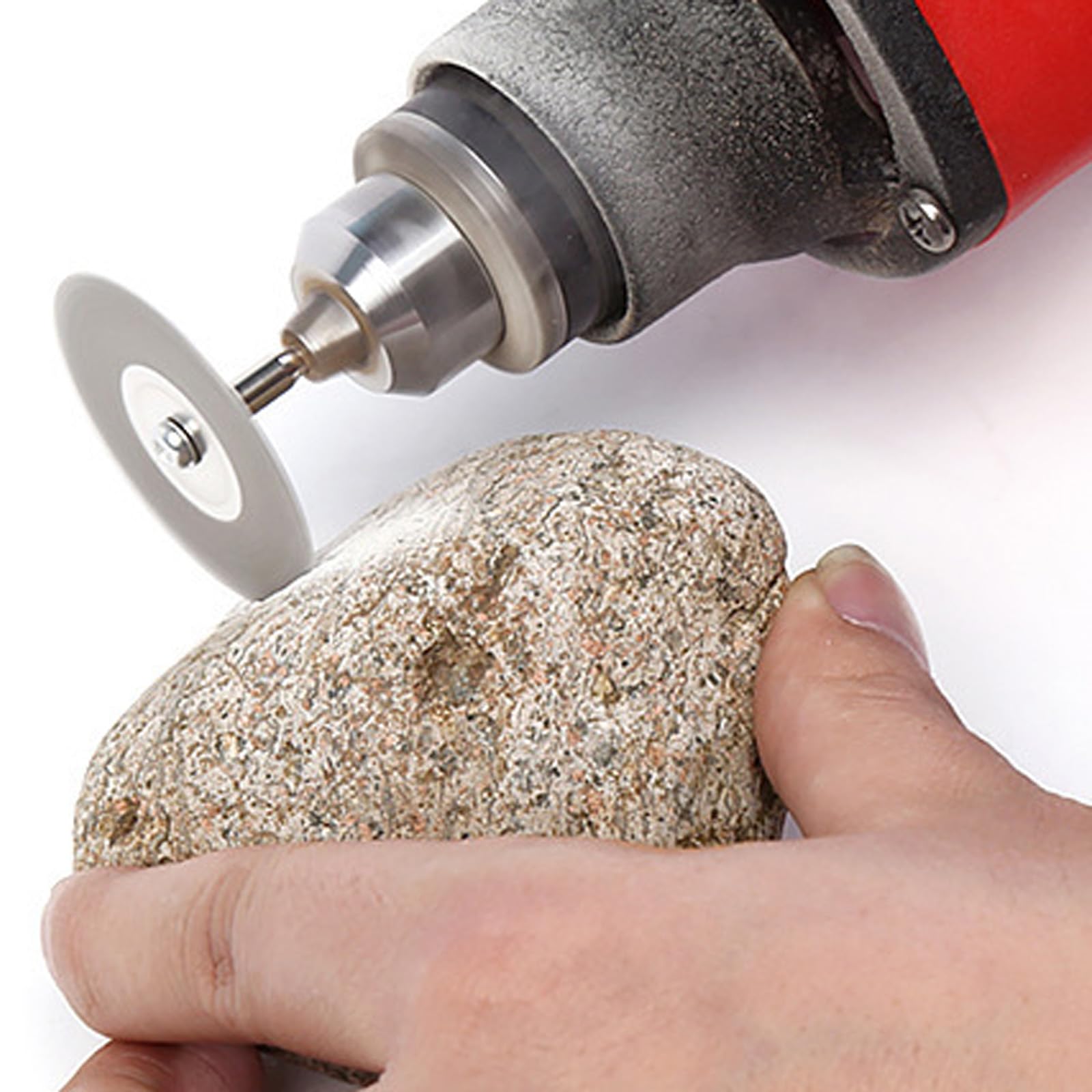 20Pcs Diamond Cutting Wheel Cut Off Discs with Mandrel 3mm Shank and 1 Screwdriver - Image 4