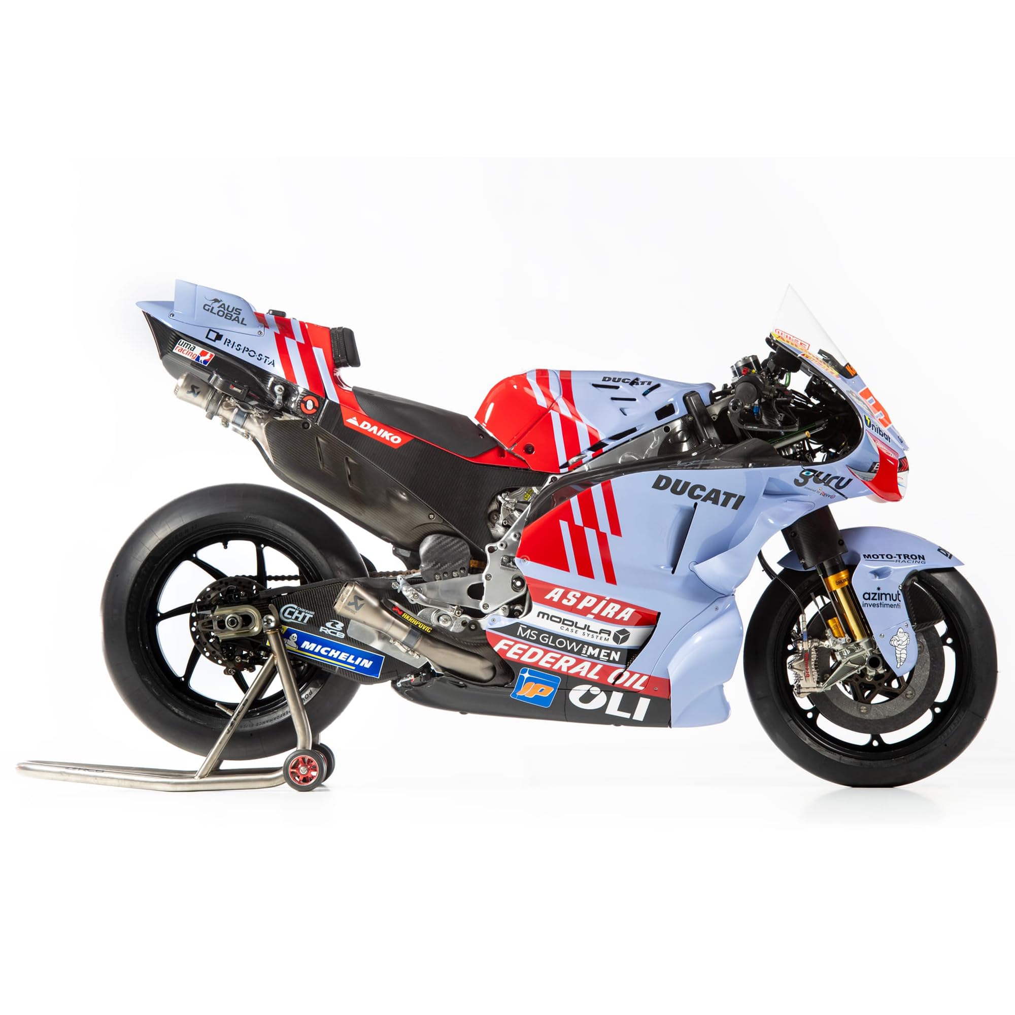 Amazon.com: RACE MODEL Ducati Team Gresini Racing Motorcycle Moto