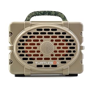 Turtlebox Original Gen 3: Portable Outdoor Bluetooth Speaker – Ultra-Loud (120dB), Waterproof (IP67), Rugged, Impact-Resistant, 3-Day Battery | Party Mode: Unlimited Pairing Stereo, Tan/Camo - Amazon product rated Grade A