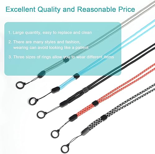 Miniatura 6 de Accesorios de diálisis peritoneal, 5 piezas, PD Dialisys, juego de transferencia de soporte ajustable para el cuello, longitud de cordón seguro,