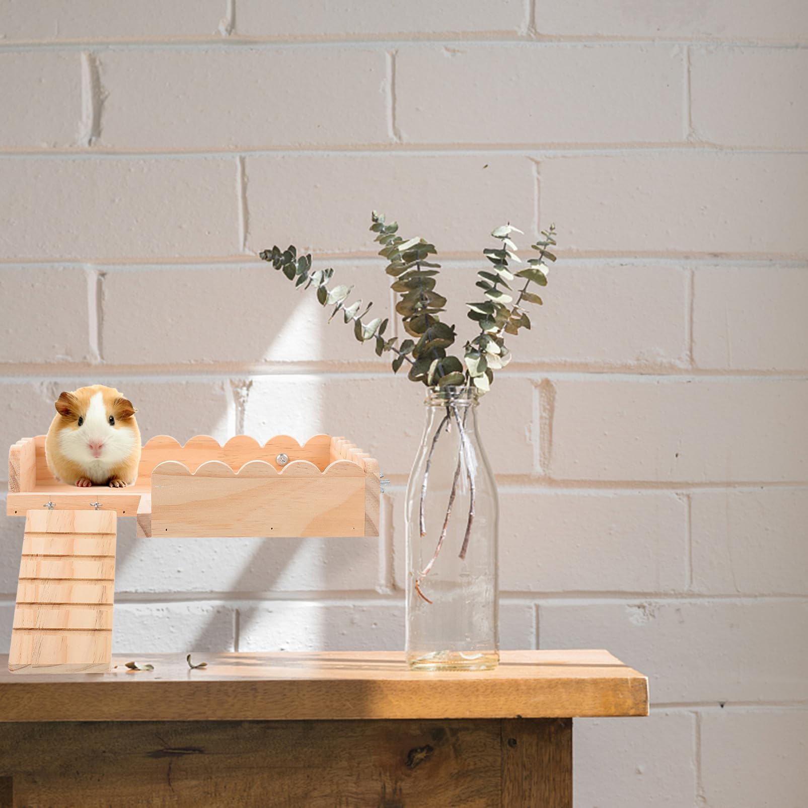 Gatuida Jouet Plateforme pour Hamster Accessoires pour Hamster Cages pour Hamster avec Support Jouet D'Intérieur pour Hamster Jouet pour Hamster Jouet pour Animal De Compagnie