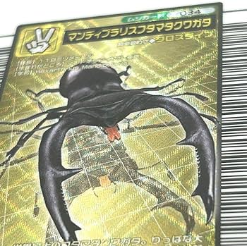 Amazon.co.jp: ムシキング5周年マンディブラリスフタマタクワガタ