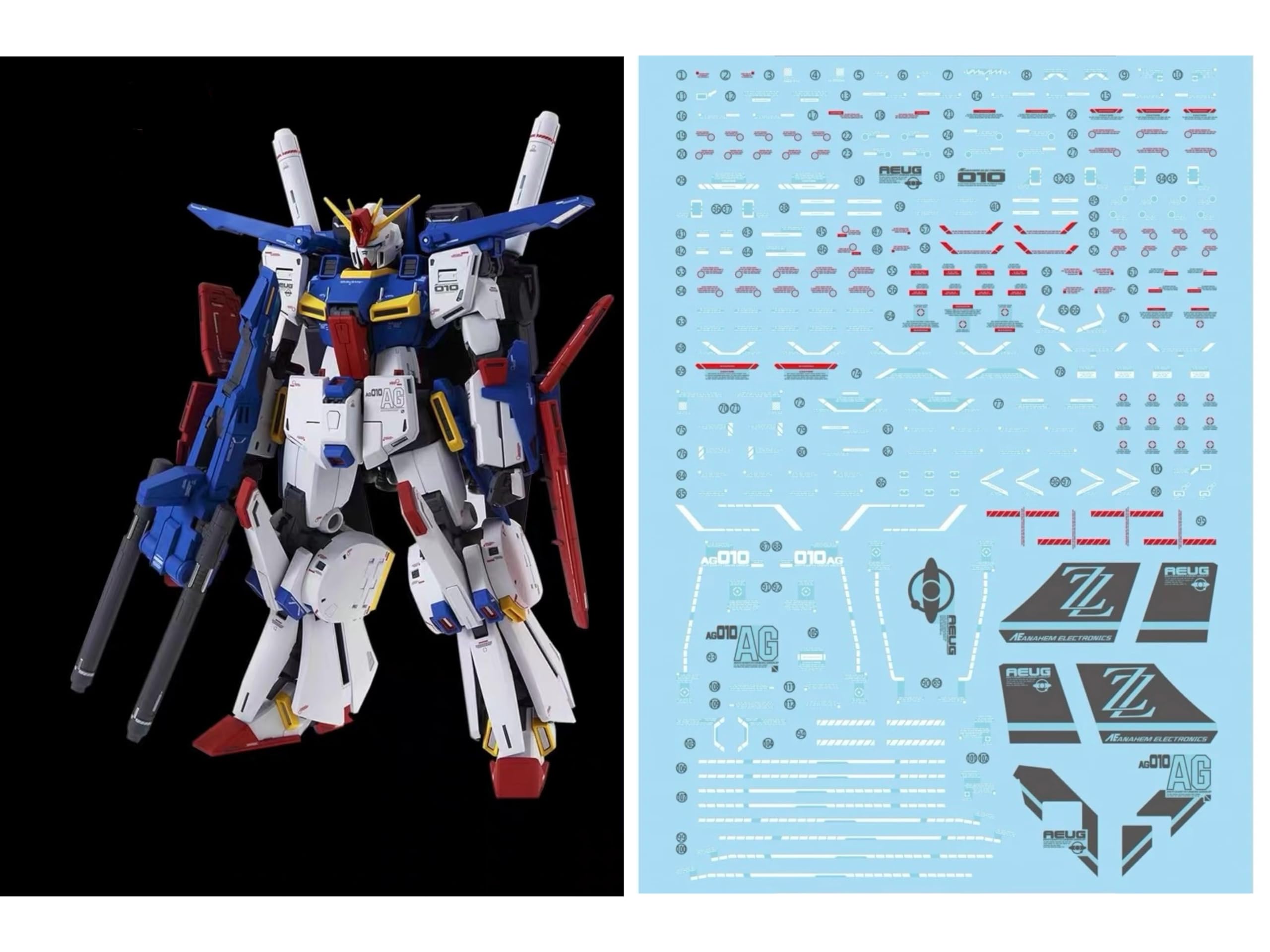 Amazon | (MG 1/100 ZZガンダムVer.Ka用) HG RG MG PG RE HiRM