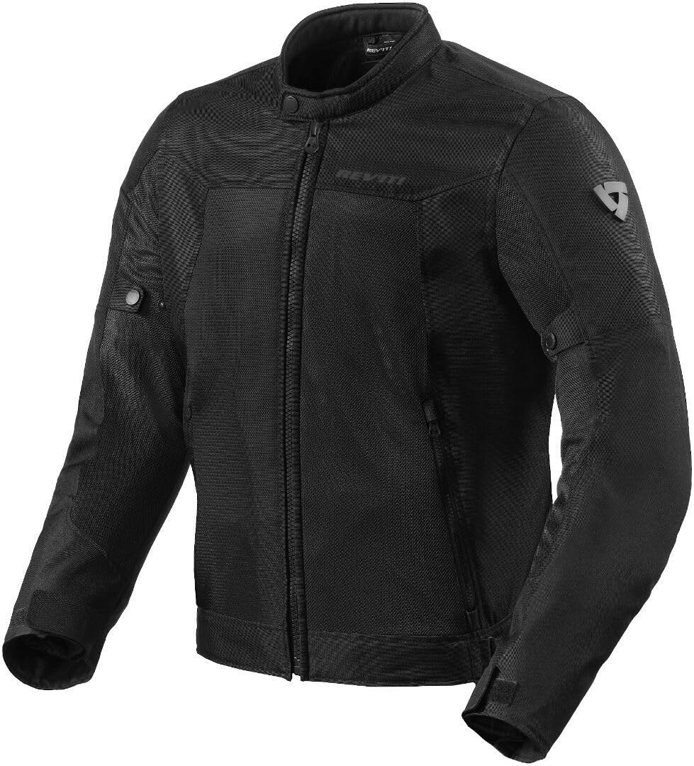 REV'IT! Revit Eclipse 2 Giacca tessile moto, nero, M